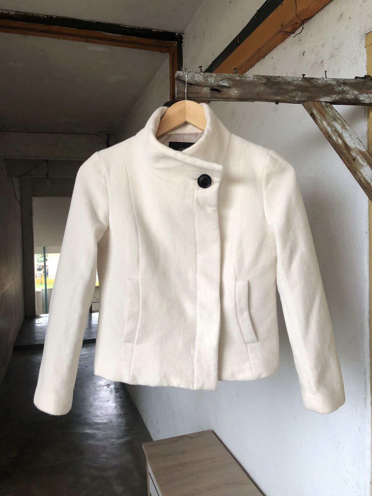 Yohji Yamamoto Vintage Yohji Yamamoto INED Wool Jacket Womens Size XS / US 0-2 / IT 36-38 - 3 Thumbnail