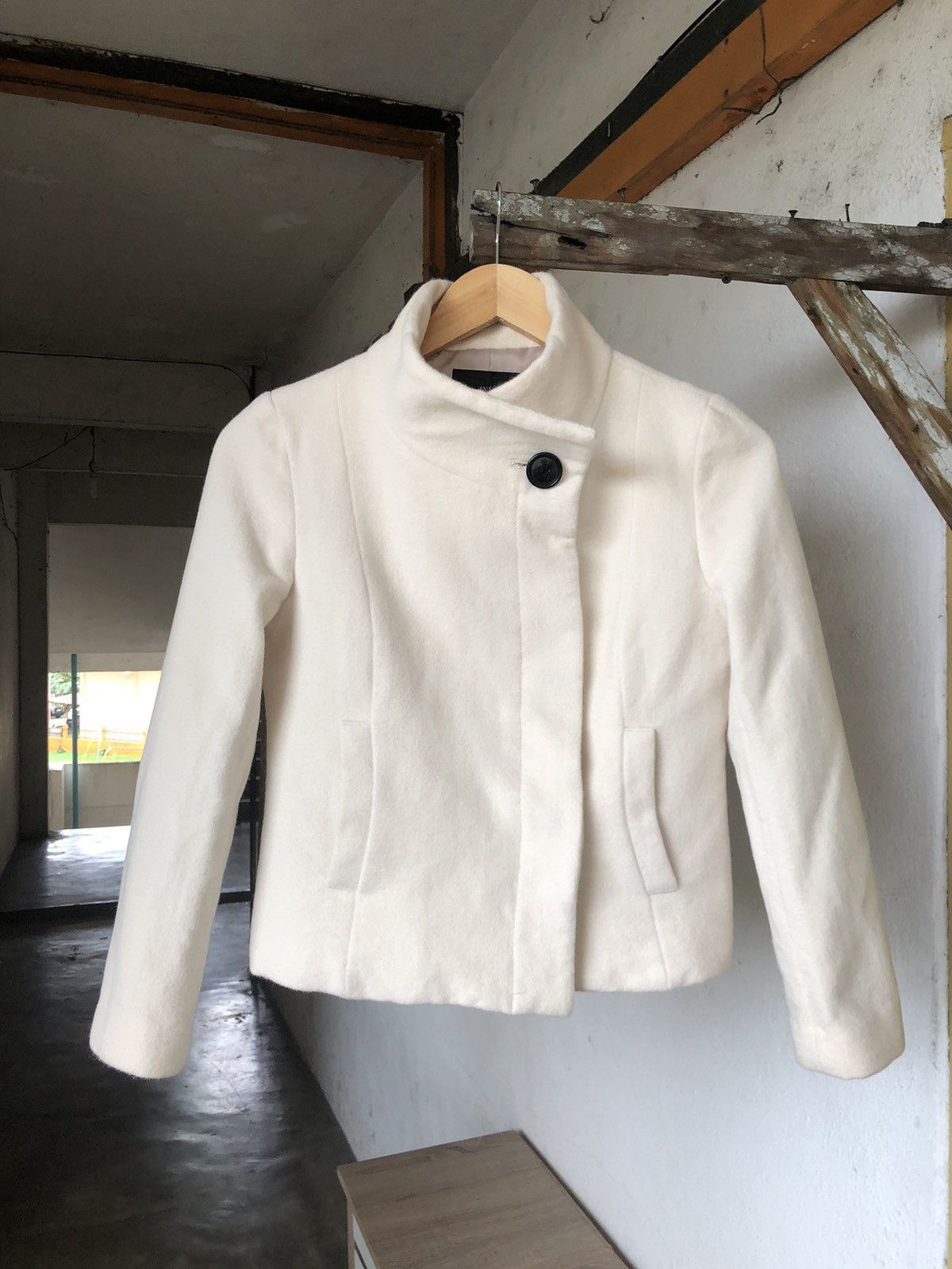 Yohji Yamamoto Vintage Yohji Yamamoto INED Wool Jacket Womens Size XS / US 0-2 / IT 36-38 - 10 Thumbnail