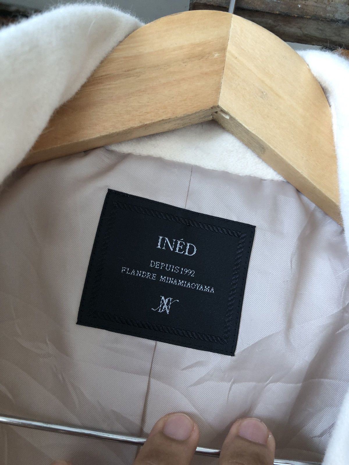 Yohji Yamamoto Vintage Yohji Yamamoto INED Wool Jacket Womens Size XS / US 0-2 / IT 36-38 - 16 Thumbnail