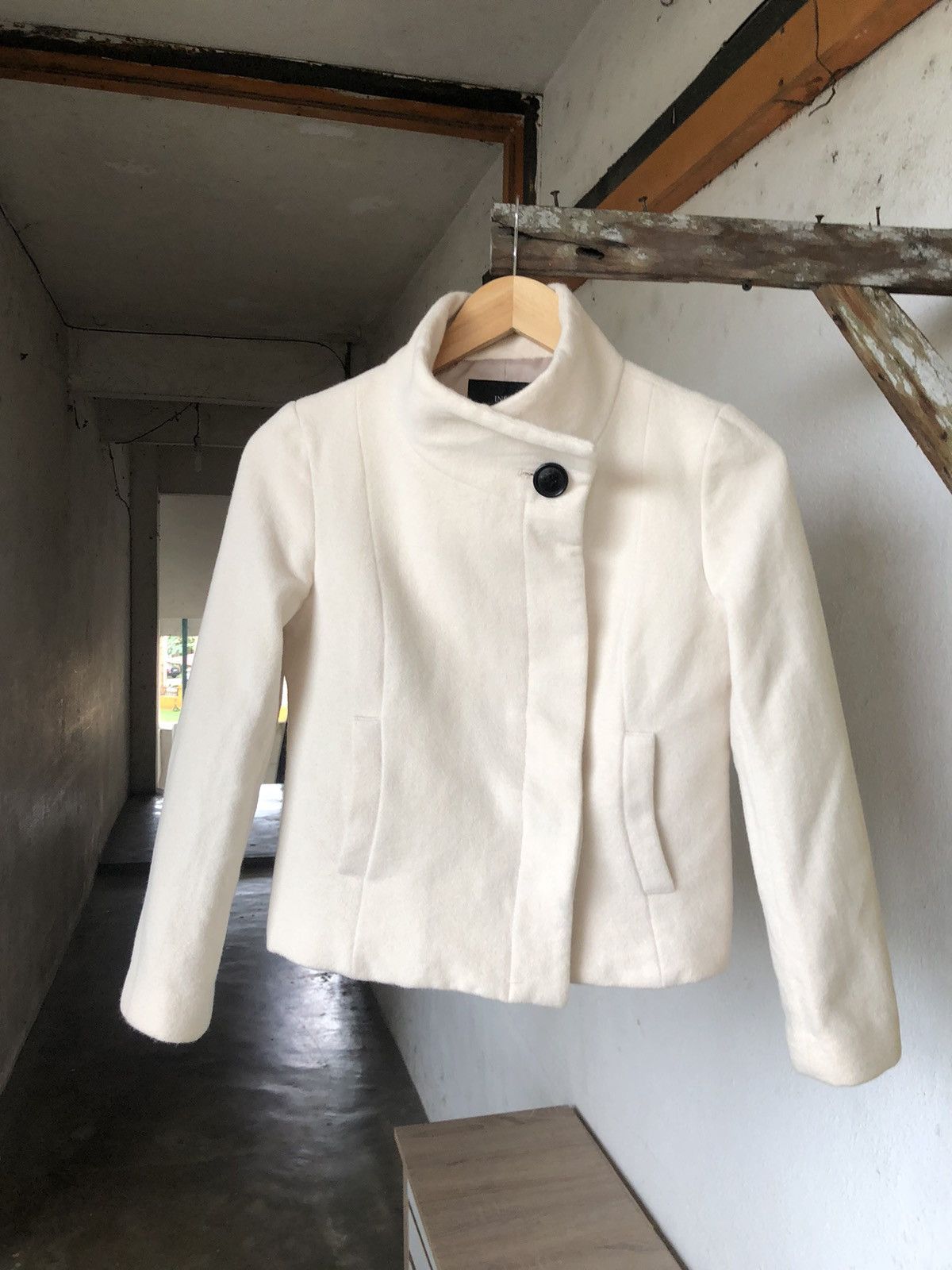 Yohji Yamamoto Vintage Yohji Yamamoto INED Wool Jacket Womens Size XS / US 0-2 / IT 36-38 - 4 Thumbnail