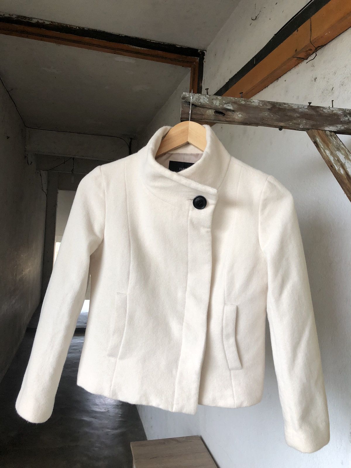 Yohji Yamamoto Vintage Yohji Yamamoto INED Wool Jacket Womens Size XS / US 0-2 / IT 36-38 - 5 Thumbnail
