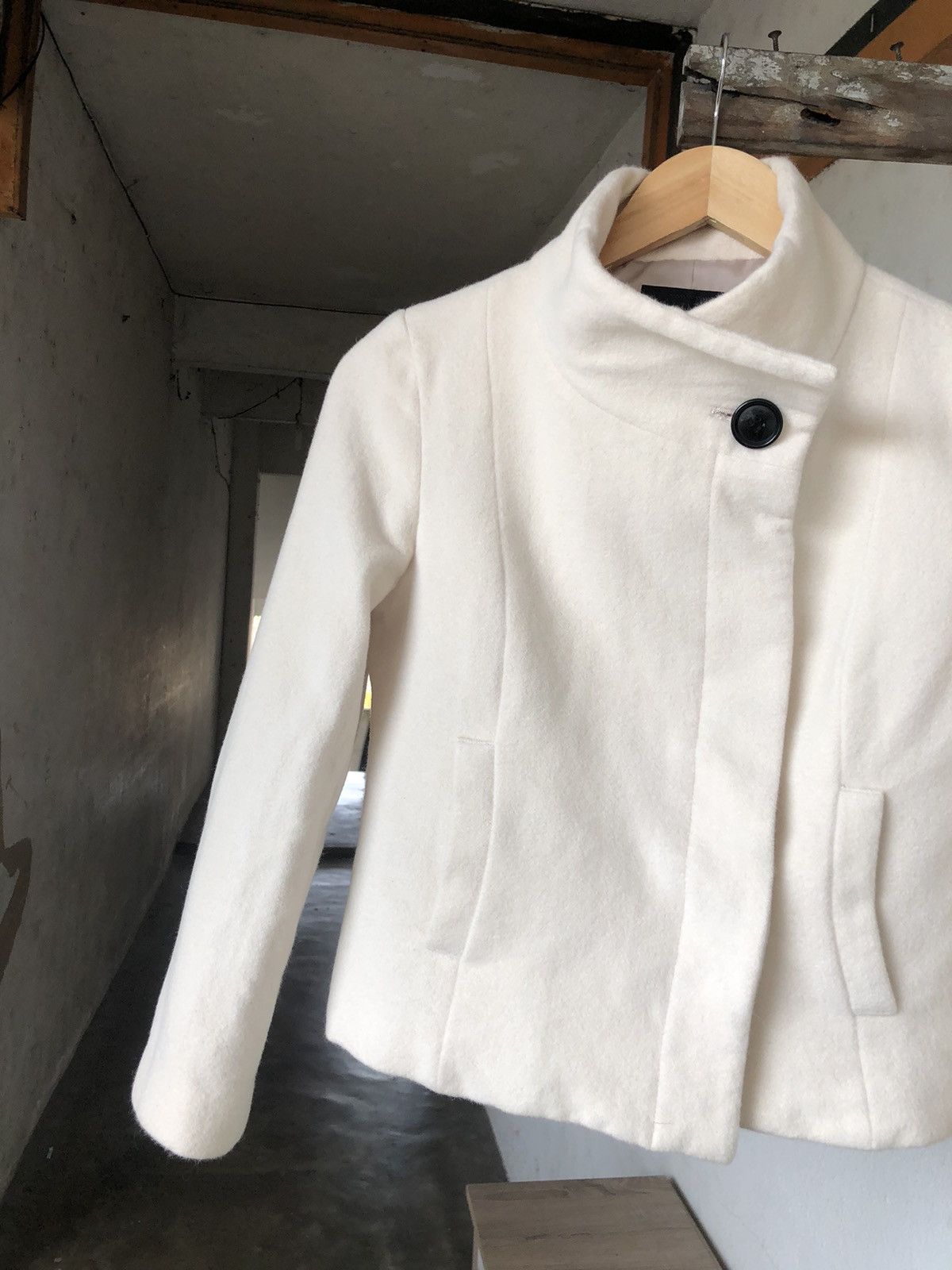 Yohji Yamamoto Vintage Yohji Yamamoto INED Wool Jacket Womens Size XS / US 0-2 / IT 36-38 - 9 Thumbnail
