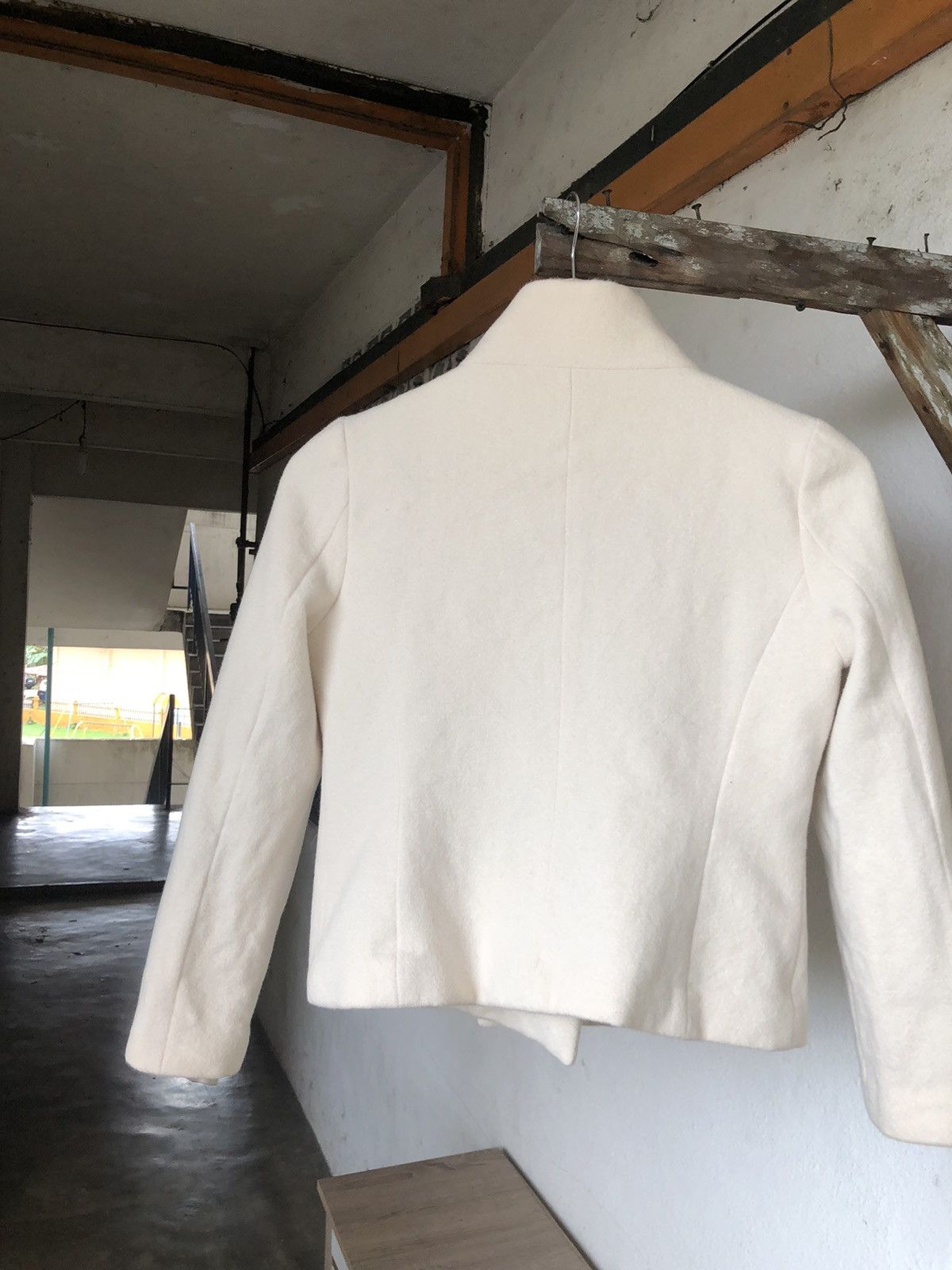 Yohji Yamamoto Vintage Yohji Yamamoto INED Wool Jacket Womens Size XS / US 0-2 / IT 36-38 - 12 Thumbnail