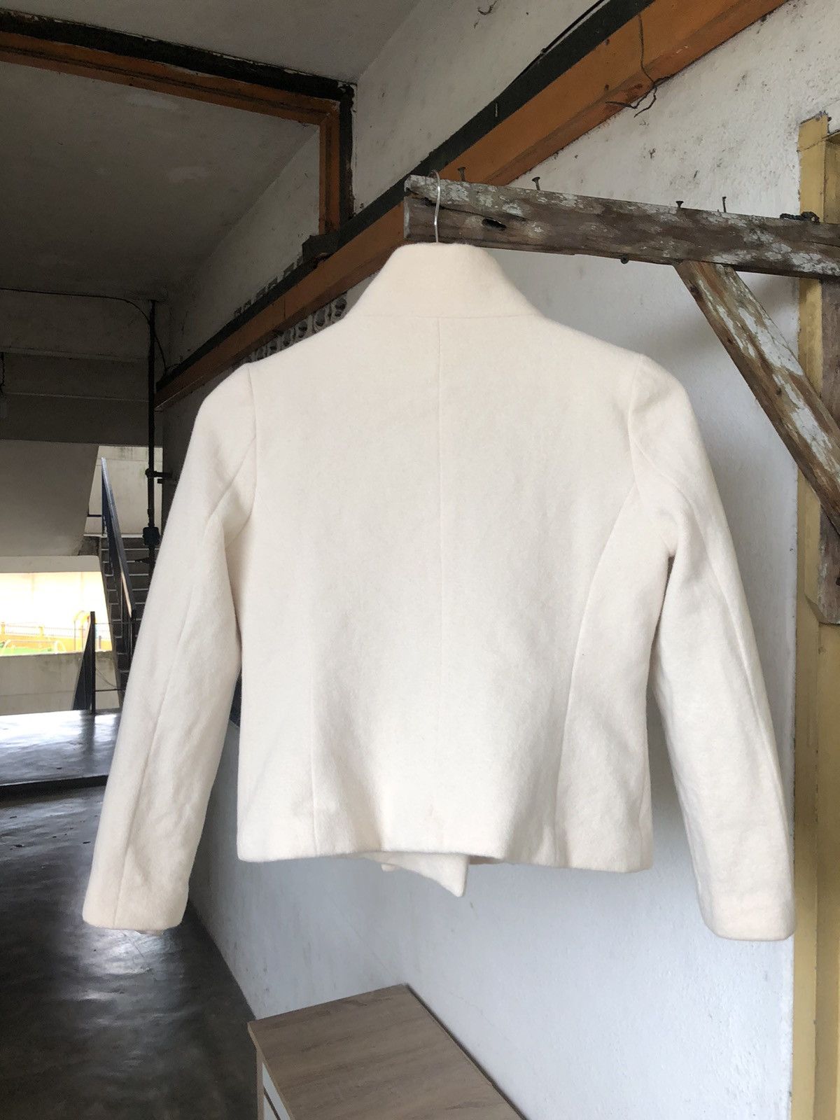 Yohji Yamamoto Vintage Yohji Yamamoto INED Wool Jacket Womens Size XS / US 0-2 / IT 36-38 - 2 Thumbnail