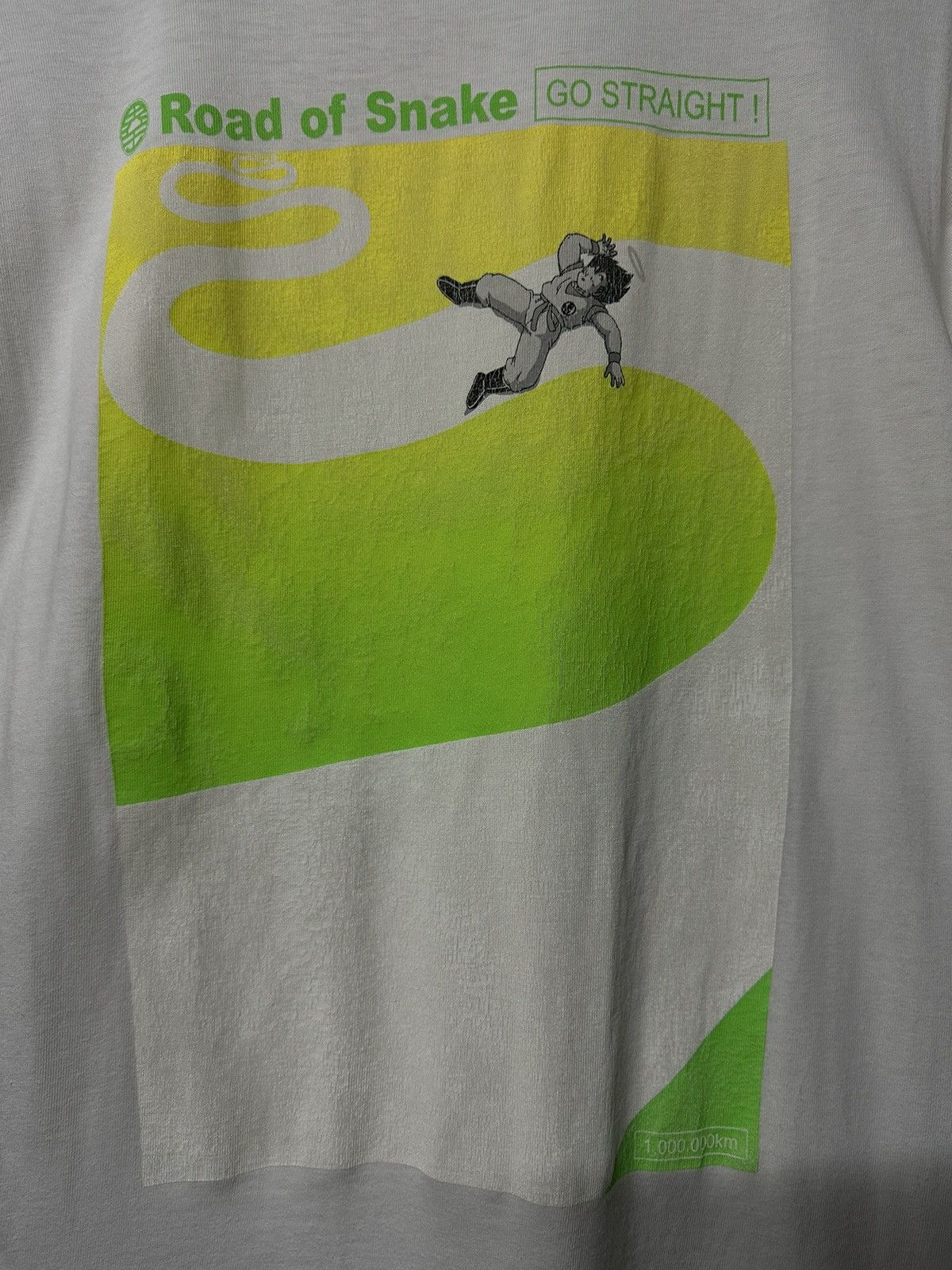 Anime × Cartoon Network × Vintage Vintage Dragon Ball Road Of Snake By Cospa Tee Size US M / EU 48-50 / 2 - 2 Thumbnail