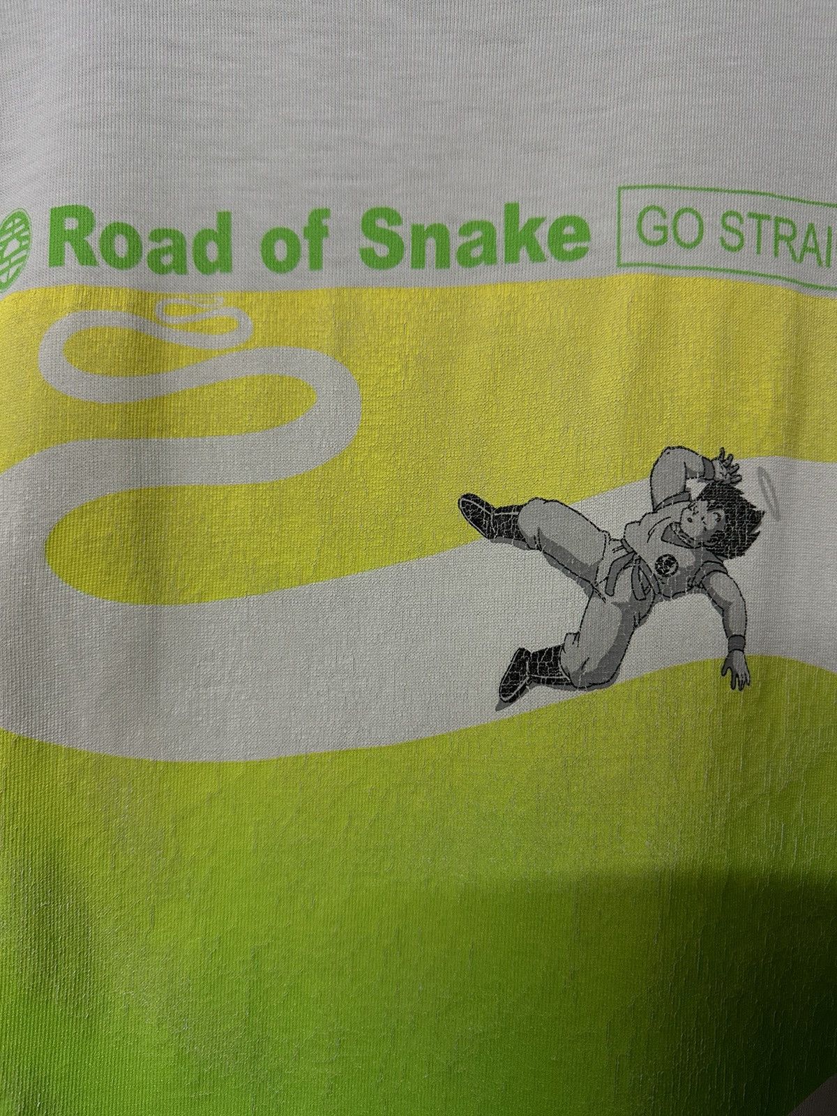 Anime × Cartoon Network × Vintage Vintage Dragon Ball Road Of Snake By Cospa Tee Size US M / EU 48-50 / 2 - 3 Thumbnail