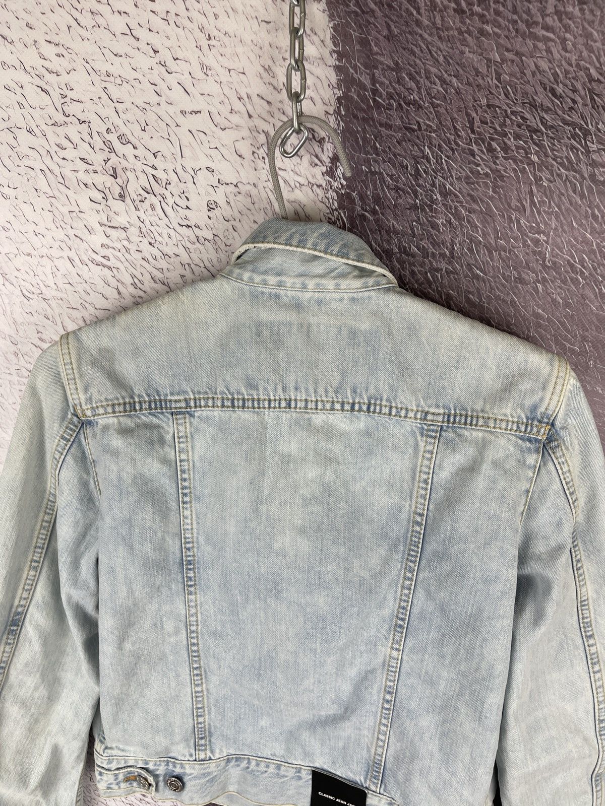 Dsquared2 Dsquared2 D2 classic Jean jacket distressed short Size M / US 6-8 / IT 42-44 - 17 Thumbnail