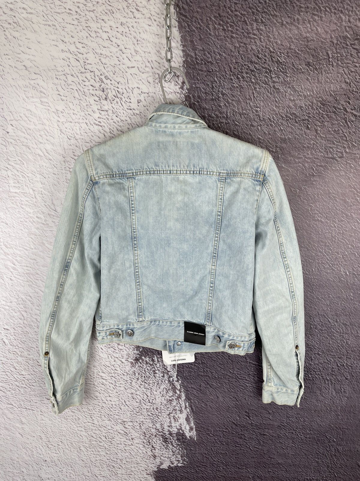 Dsquared2 Dsquared2 D2 classic Jean jacket distressed short Size M / US 6-8 / IT 42-44 - 13 Thumbnail