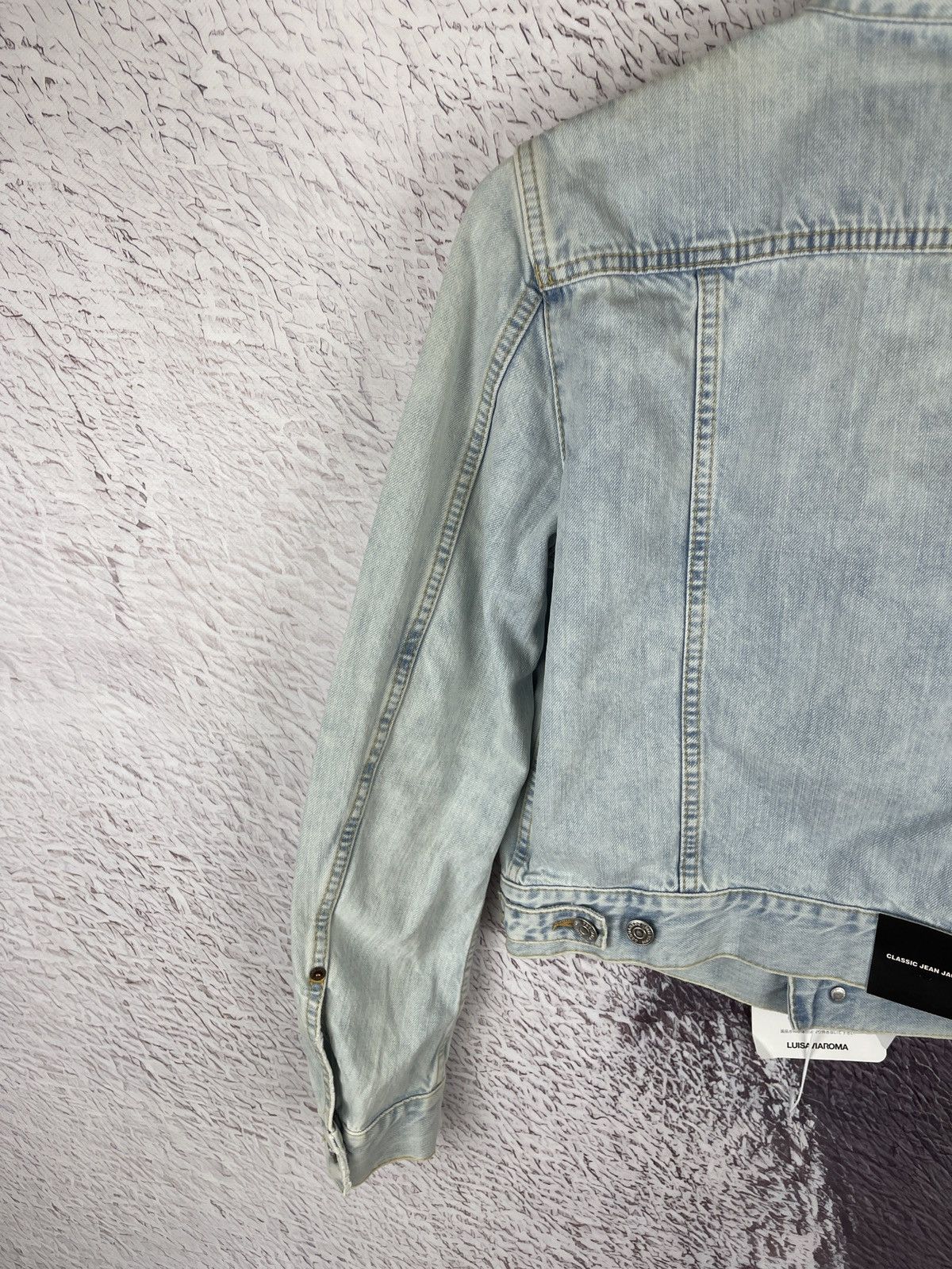 Dsquared2 Dsquared2 D2 classic Jean jacket distressed short Size M / US 6-8 / IT 42-44 - 14 Thumbnail