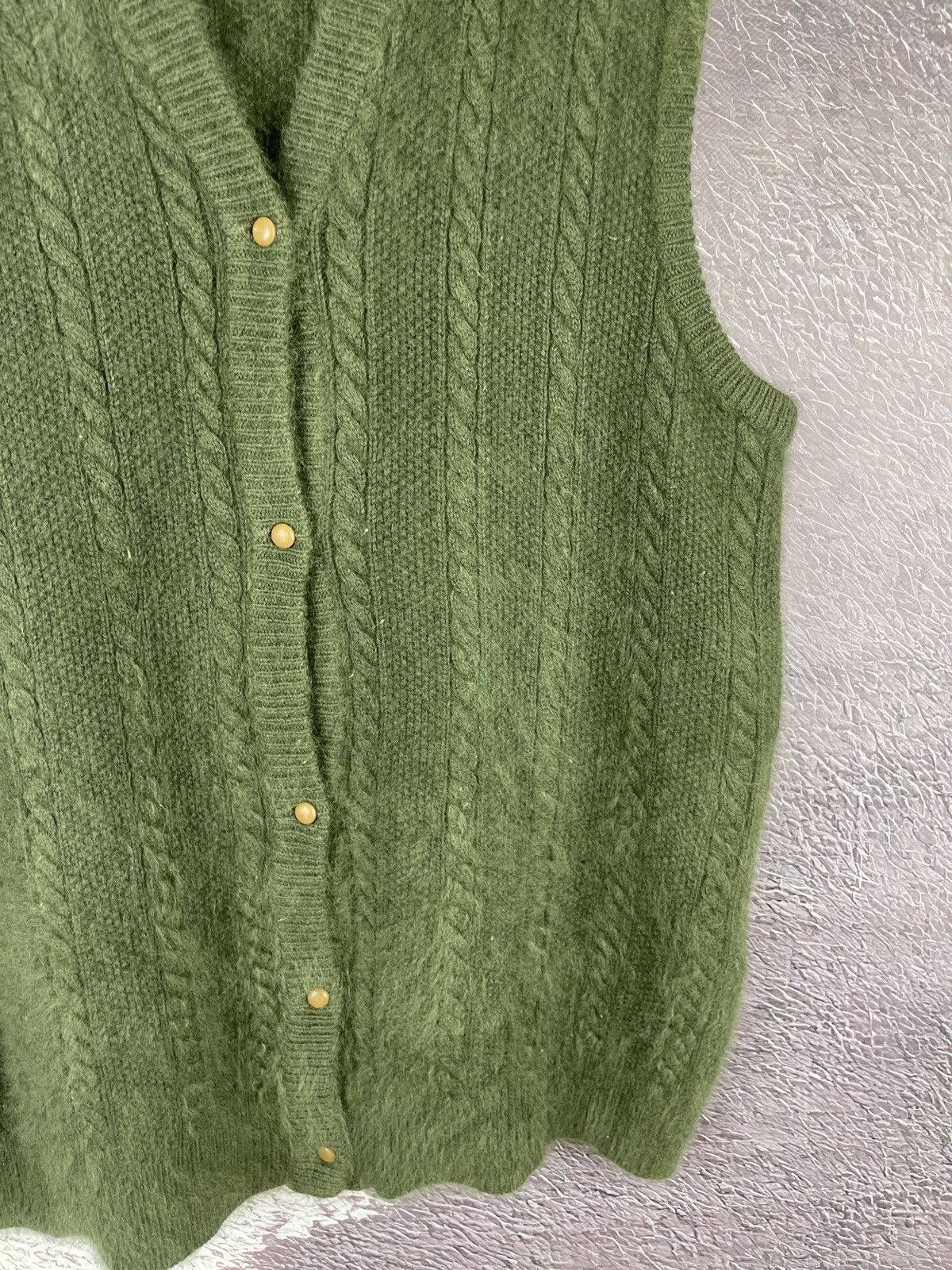 Christian Dior Monsieur Christian Dior tricots et coordonnées angora wool vest knit Size L / US 10 / IT 46 - 9 Thumbnail
