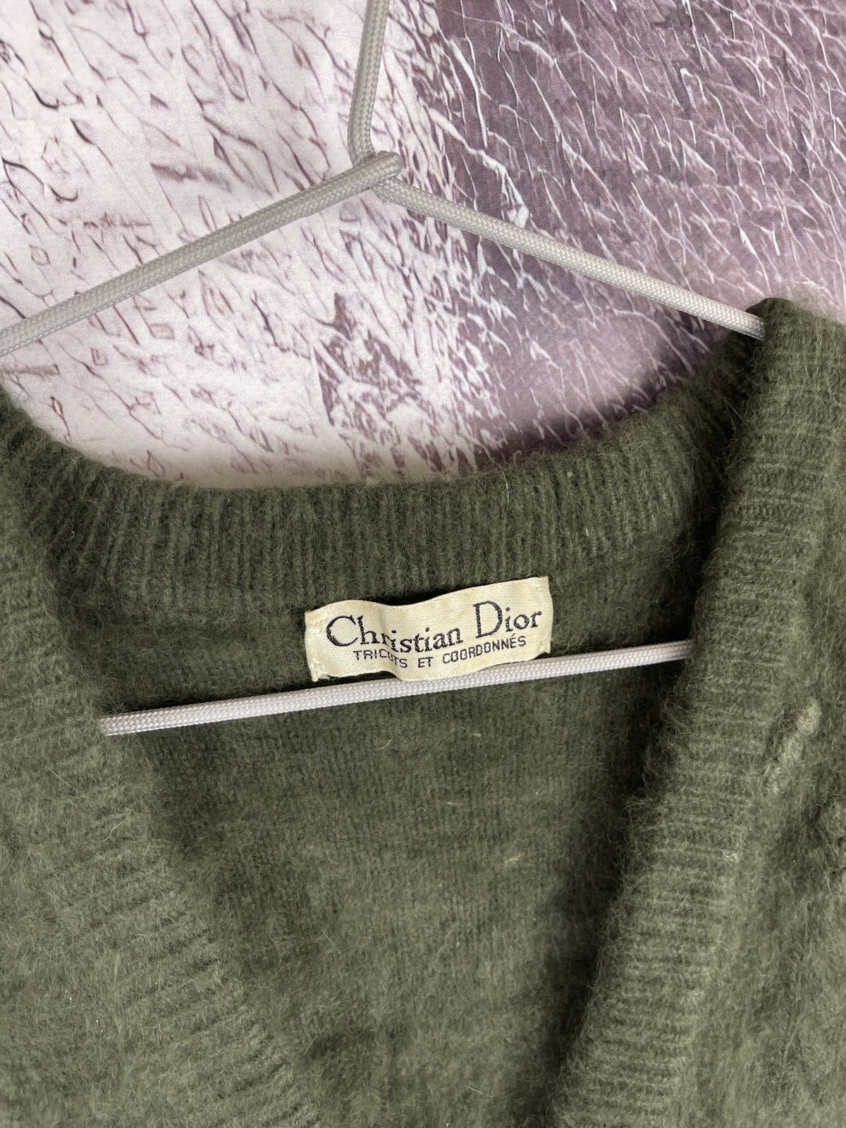 Christian Dior Monsieur Christian Dior tricots et coordonnées angora wool vest knit Size L / US 10 / IT 46 - 5 Thumbnail