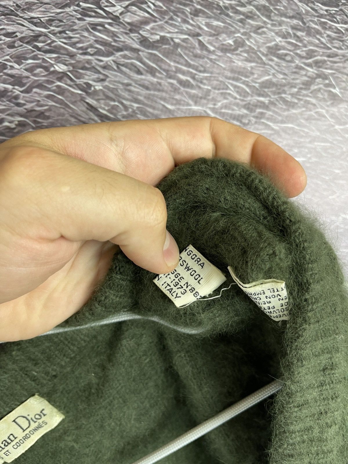 Christian Dior Monsieur Christian Dior tricots et coordonnées angora wool vest knit Size L / US 10 / IT 46 - 11 Thumbnail