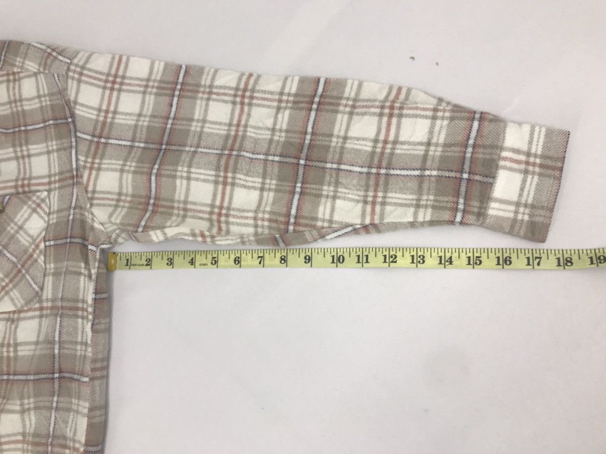 Flannel × Santa Cruz Skateboards Santa Cruz Western Shadow Plaid Checked Design Streetwear Size US M / EU 48-50 / 2 - 6 Thumbnail