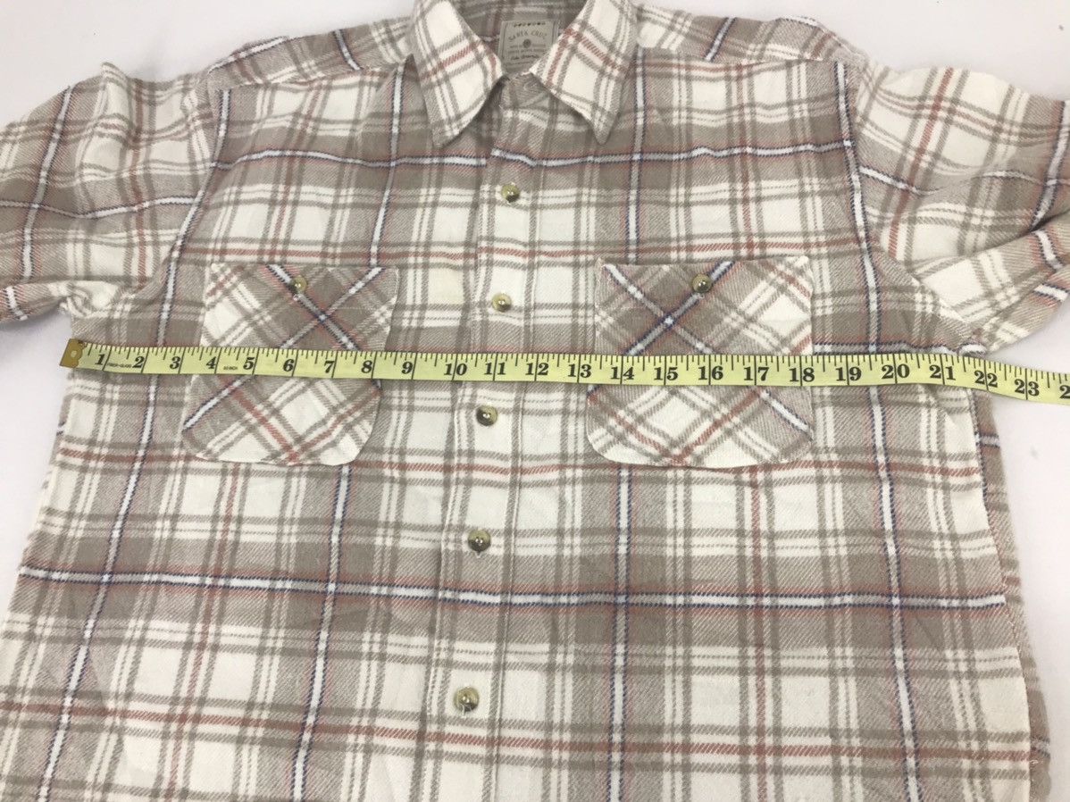 Flannel × Santa Cruz Skateboards Santa Cruz Western Shadow Plaid Checked Design Streetwear Size US M / EU 48-50 / 2 - 4 Thumbnail