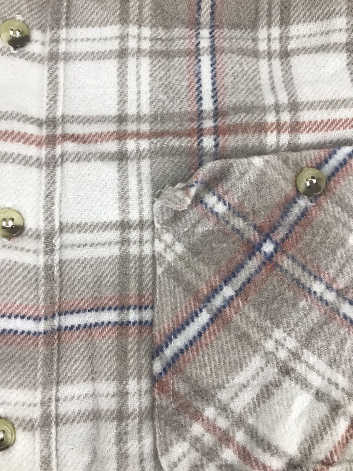 Flannel × Santa Cruz Skateboards Santa Cruz Western Shadow Plaid Checked Design Streetwear Size US M / EU 48-50 / 2 - 9 Thumbnail