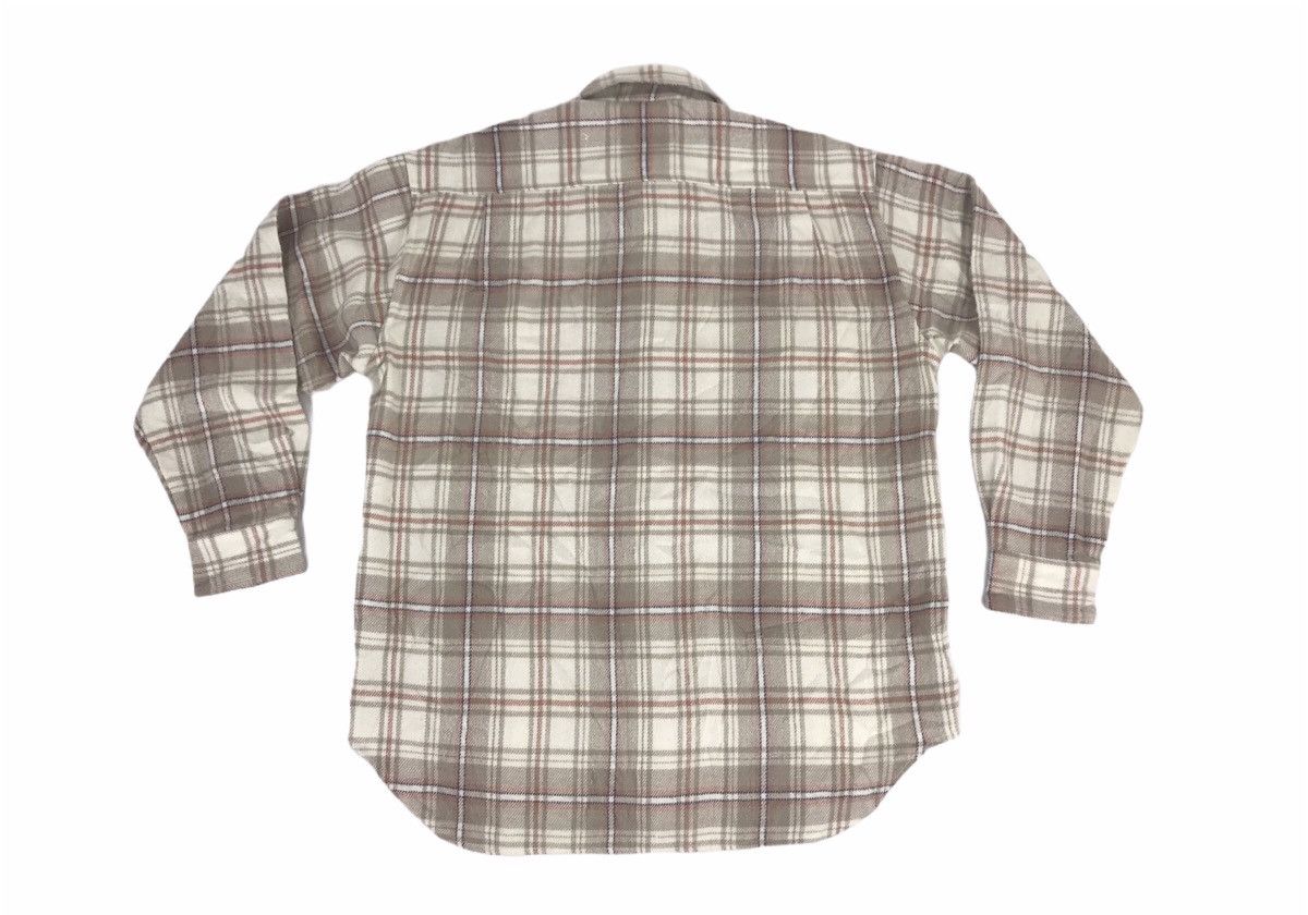Flannel × Santa Cruz Skateboards Santa Cruz Western Shadow Plaid Checked Design Streetwear Size US M / EU 48-50 / 2 - 2 Thumbnail