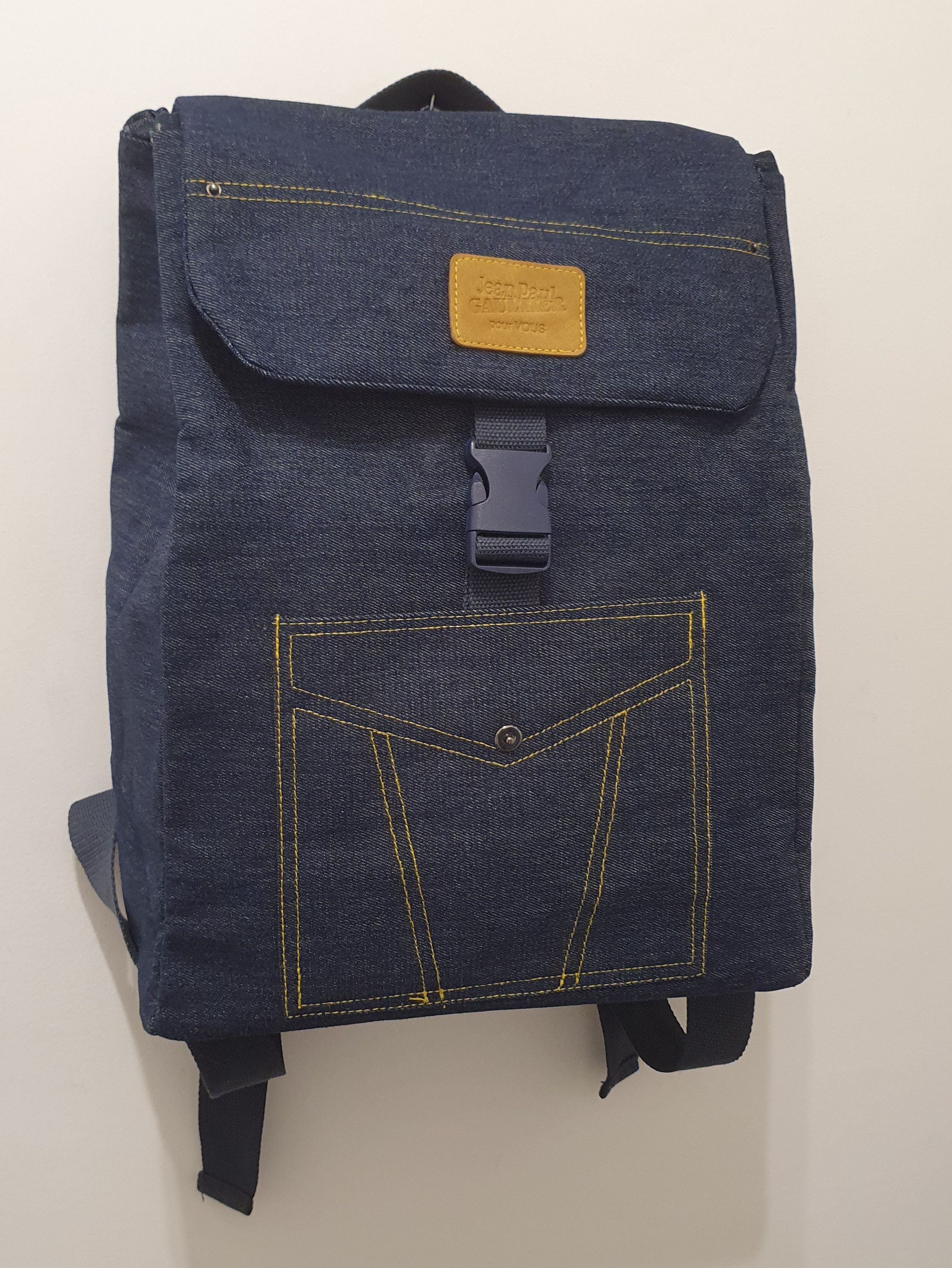 Jean Paul Gaultier Jean paul gaultier denim backpack bag Size ONE SIZE - 2 Thumbnail