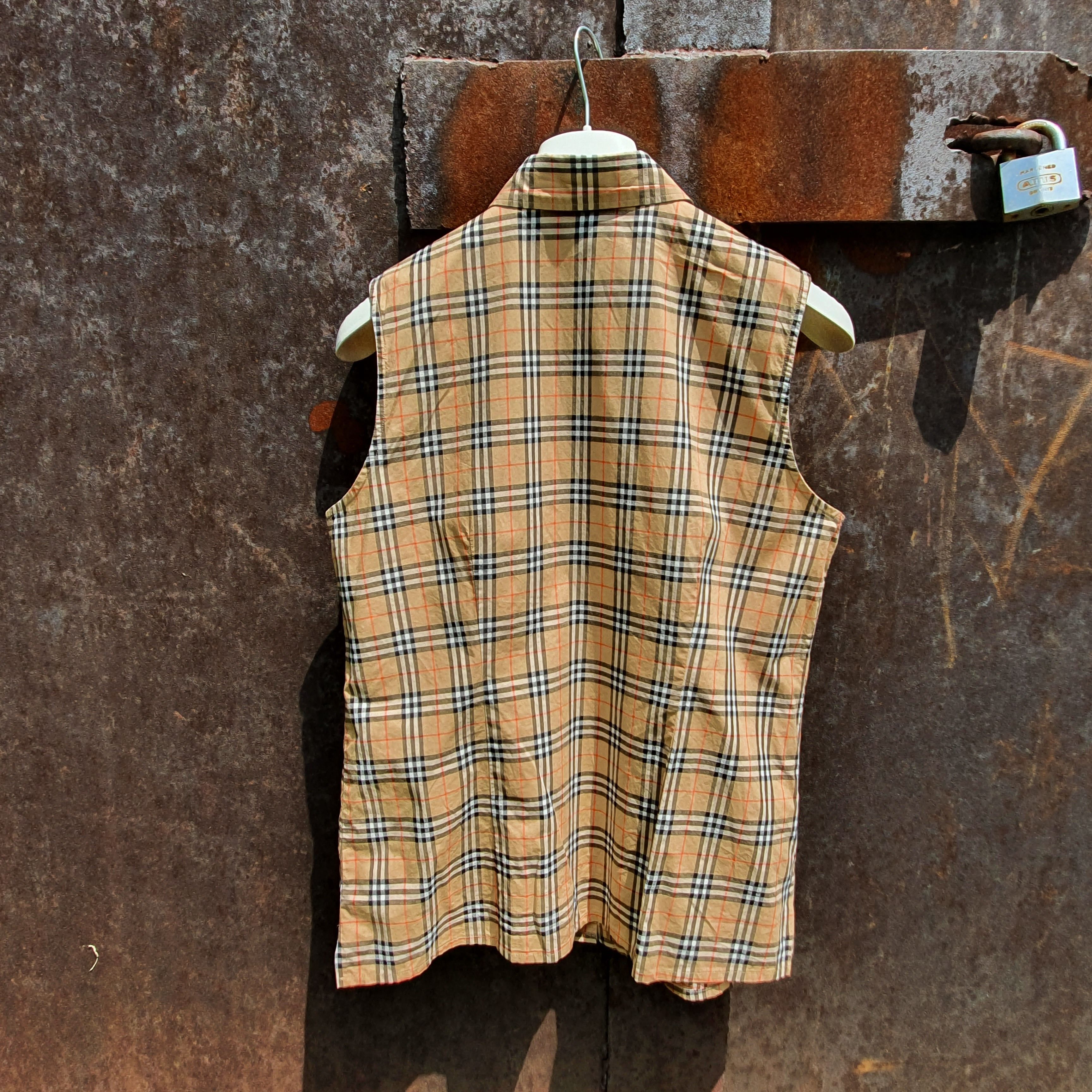 Burberry × Burberry Prorsum × Vintage Rare Size Burberry's of London Nova Check Shirt Size XL / US 12-14 / IT 48-50 - 7 Thumbnail