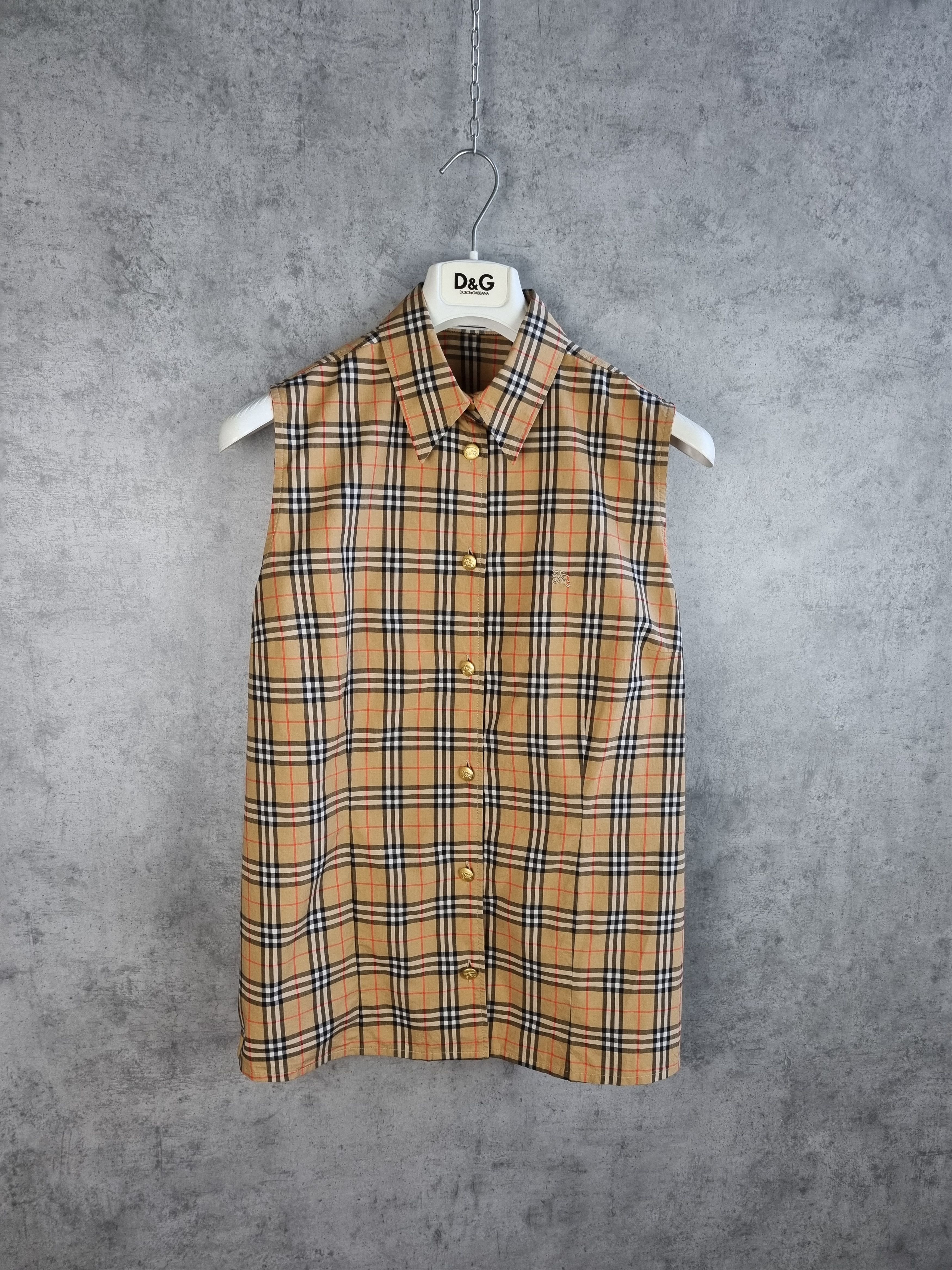 Burberry × Burberry Prorsum × Vintage Rare Size Burberry's of London Nova Check Shirt Size XL / US 12-14 / IT 48-50 - 3 Thumbnail