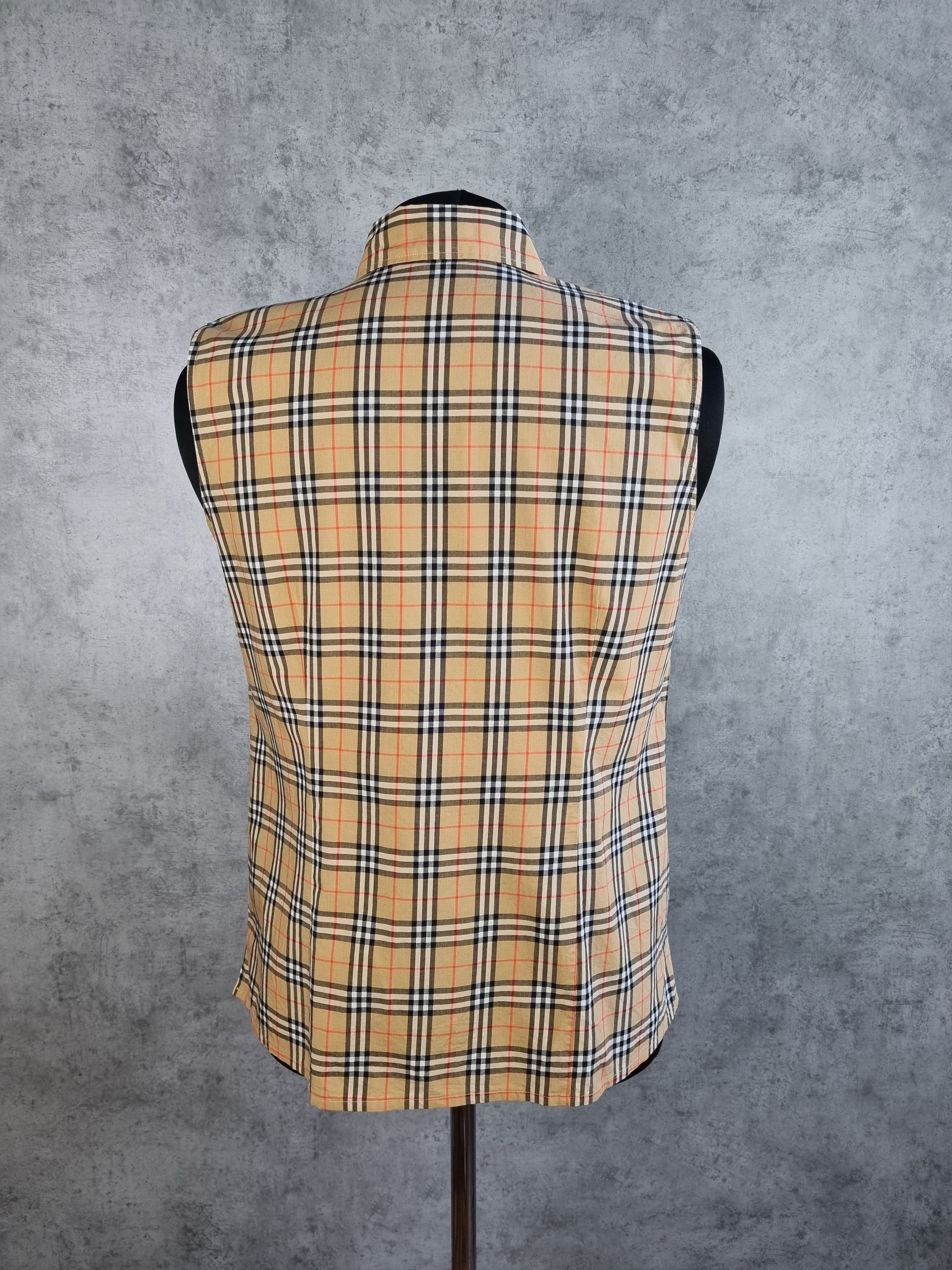Burberry × Burberry Prorsum × Vintage Rare Size Burberry's of London Nova Check Shirt Size XL / US 12-14 / IT 48-50 - 15 Thumbnail