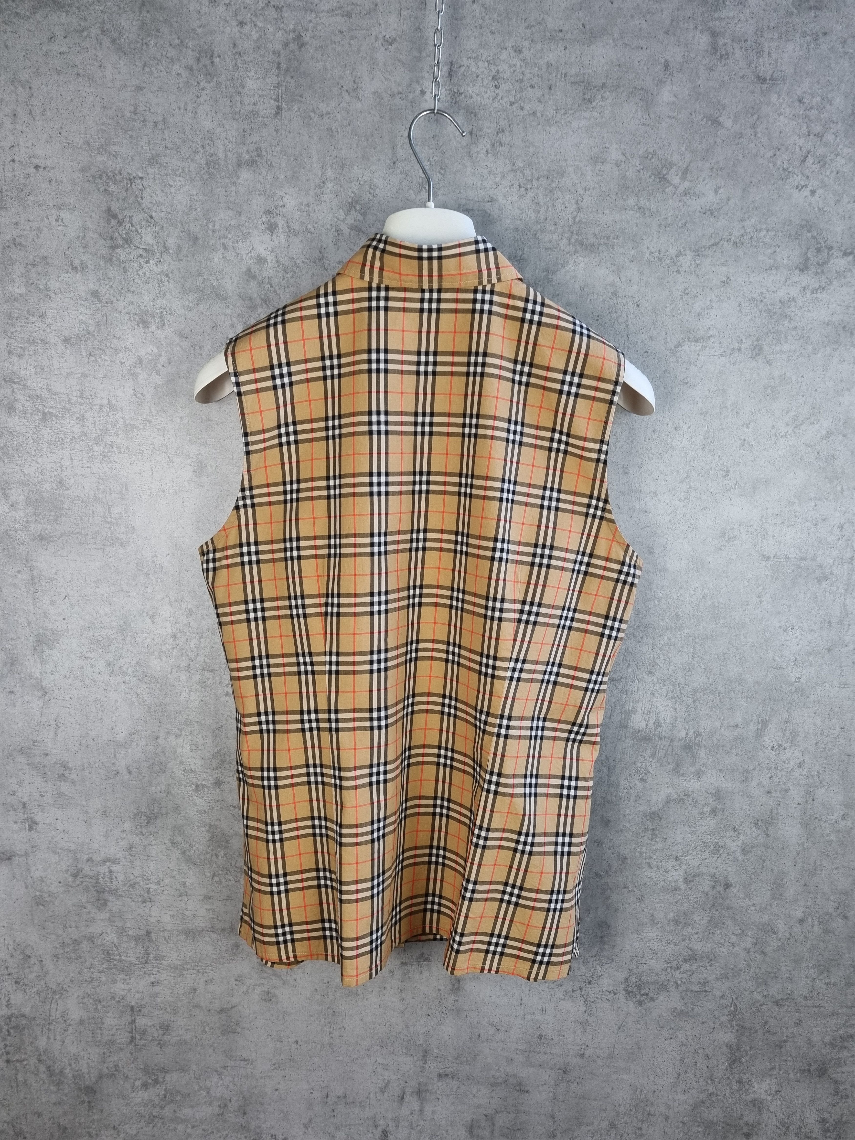 Burberry × Burberry Prorsum × Vintage Rare Size Burberry's of London Nova Check Shirt Size XL / US 12-14 / IT 48-50 - 4 Thumbnail