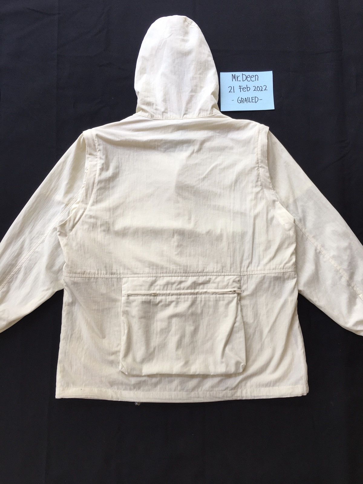 Burberry Vintage Burberry Hoodie Nylon Jacket Size US L / EU 52-54 / 3 - 15 Thumbnail