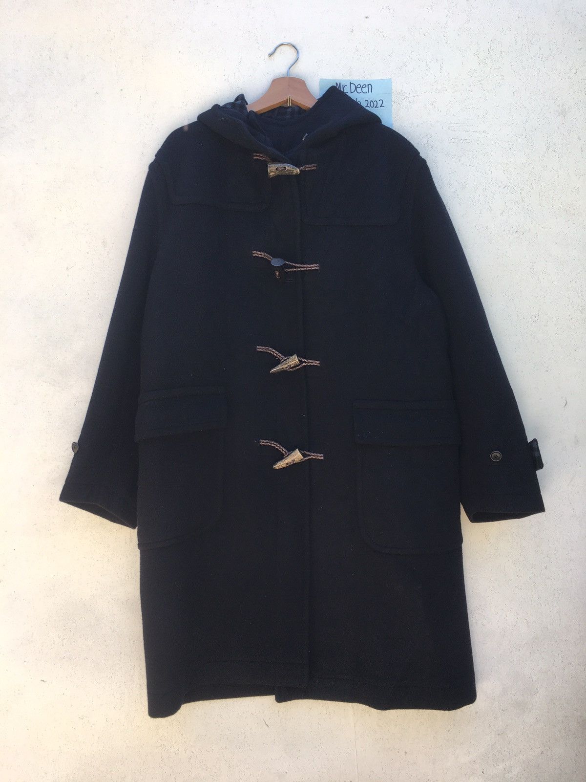 Burberry Rare Vintage Burberry London Wool Winter Jacket Size US XL / EU 56 / 4 - 3 Thumbnail