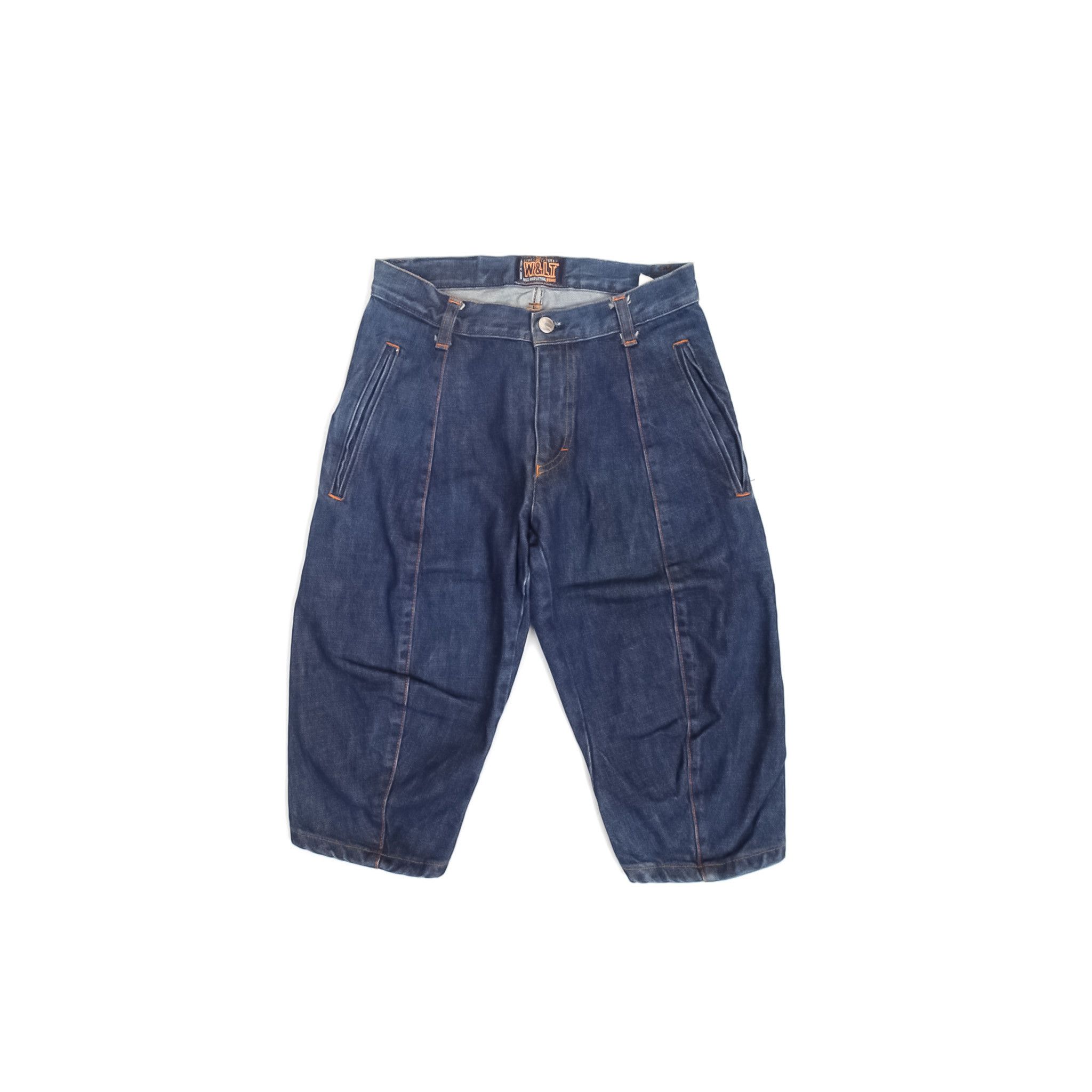 W&LT Walter Van Beirendonck W&LT Jorts Shorts Jeans Size 28" / US 6 / IT 42 - 1 Thumbnail