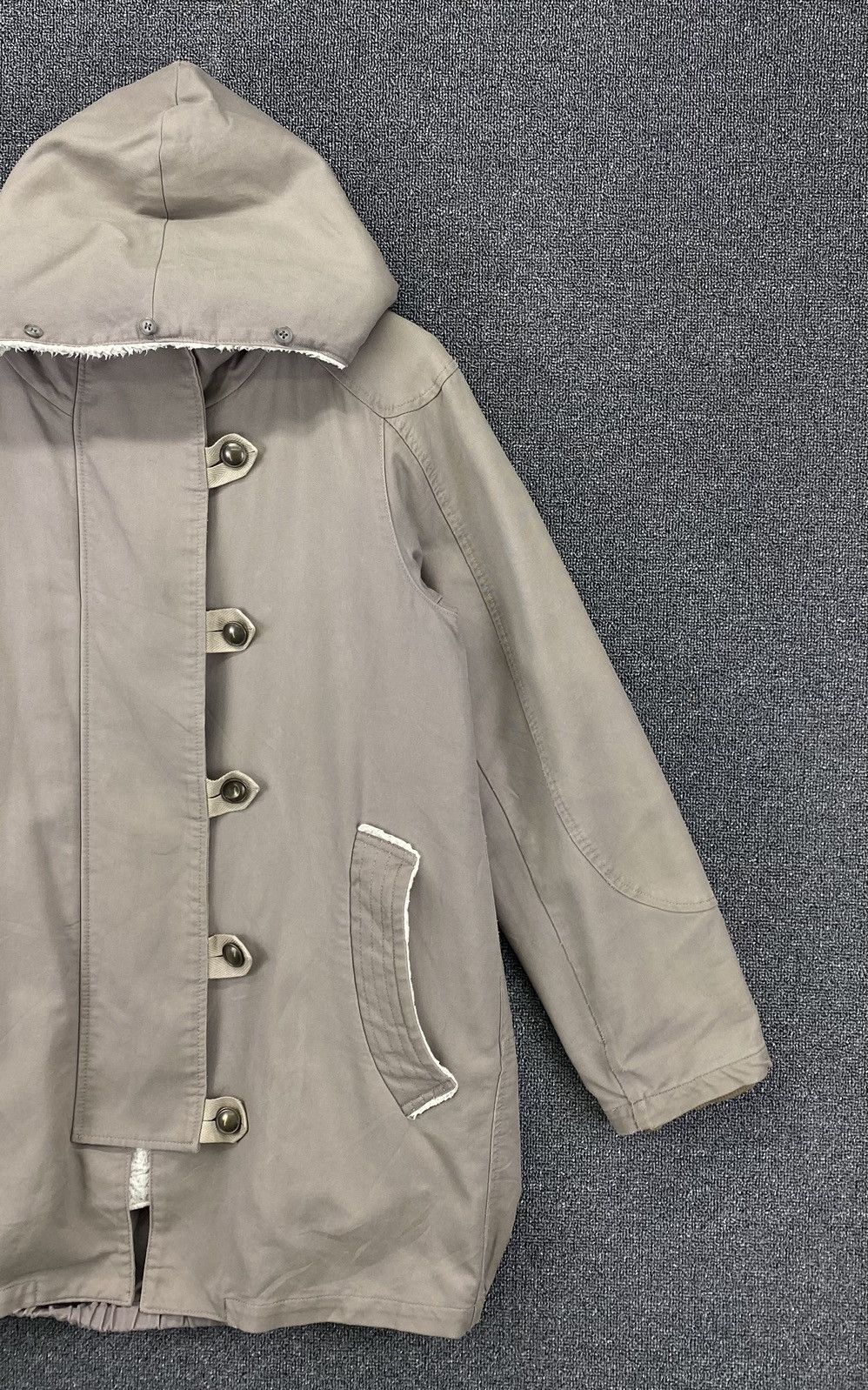 Issey Miyake Vintage Issey Miyake Tsumori Chisato Sherpa Hoodie Jacket Size US M / EU 48-50 / 2 - 4 Thumbnail