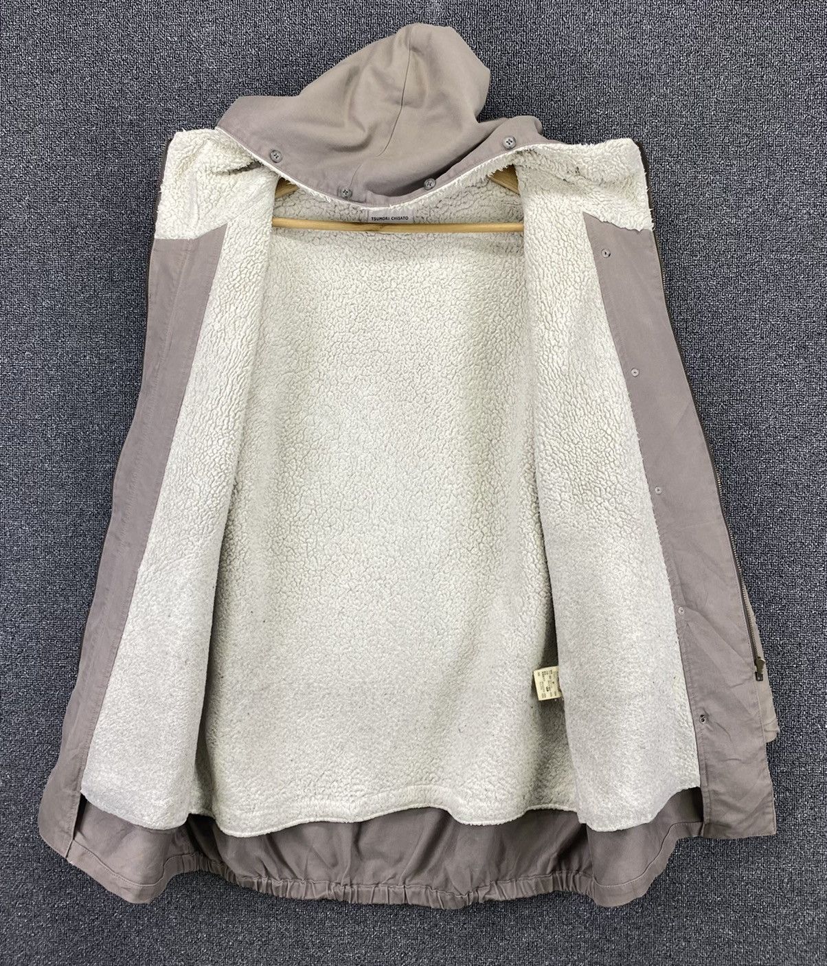 Issey Miyake Vintage Issey Miyake Tsumori Chisato Sherpa Hoodie Jacket Size US M / EU 48-50 / 2 - 6 Thumbnail