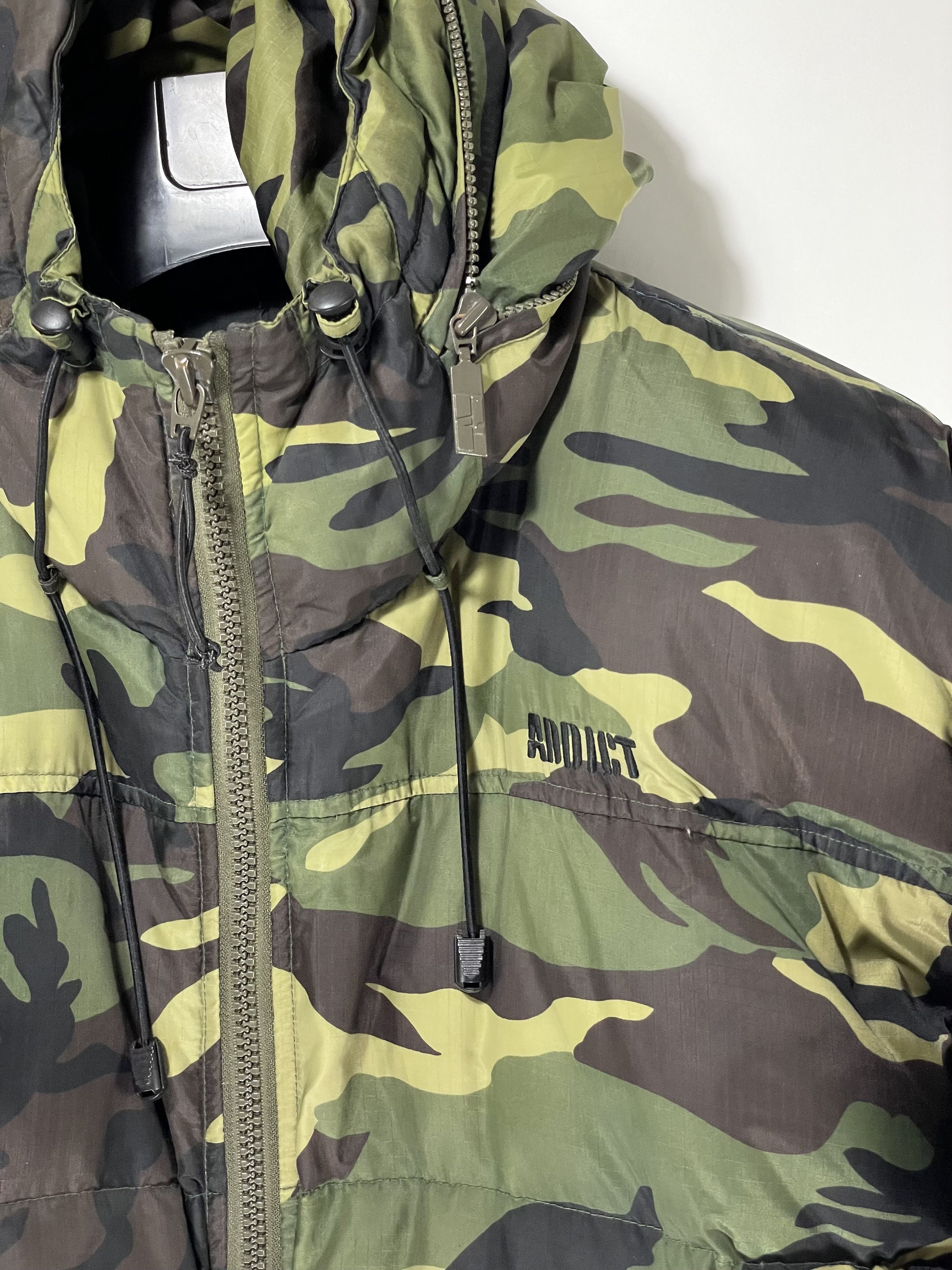 ADDICT addict camo heavy down jacket Size US XL / EU 56 / 4 - 4 Thumbnail