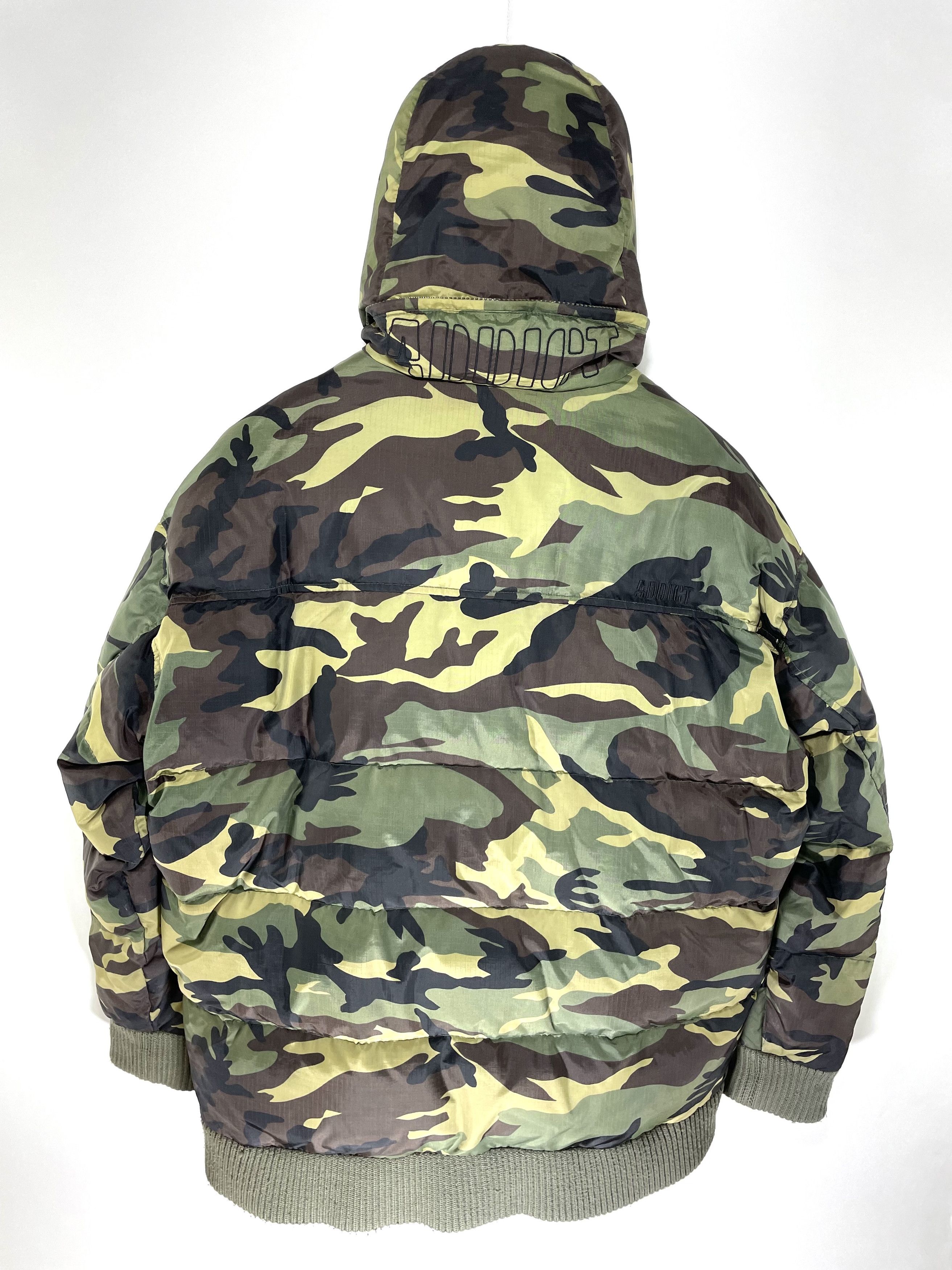 ADDICT addict camo heavy down jacket Size US XL / EU 56 / 4 - 2 Thumbnail