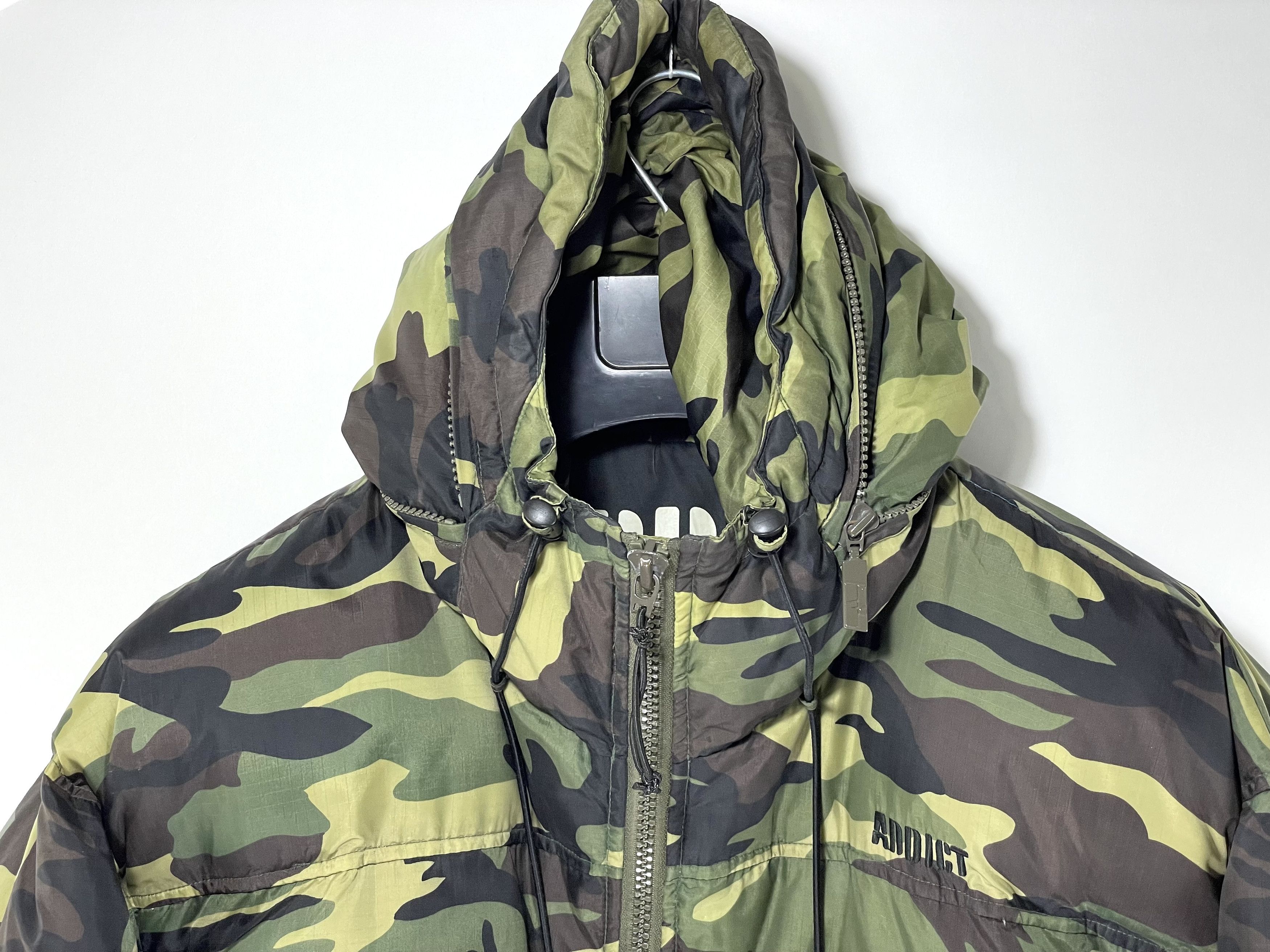 ADDICT addict camo heavy down jacket Size US XL / EU 56 / 4 - 3 Thumbnail