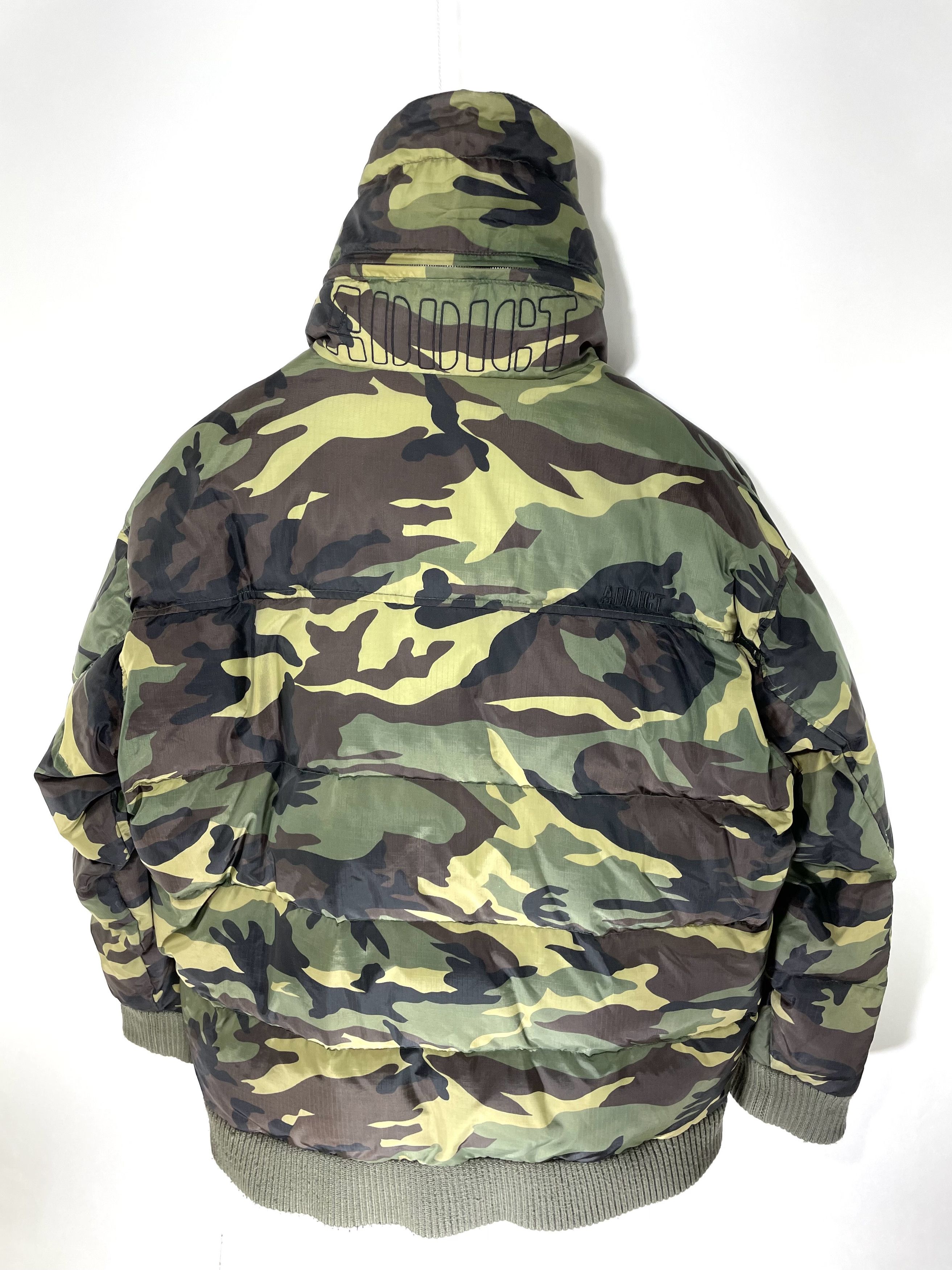ADDICT addict camo heavy down jacket Size US XL / EU 56 / 4 - 8 Thumbnail
