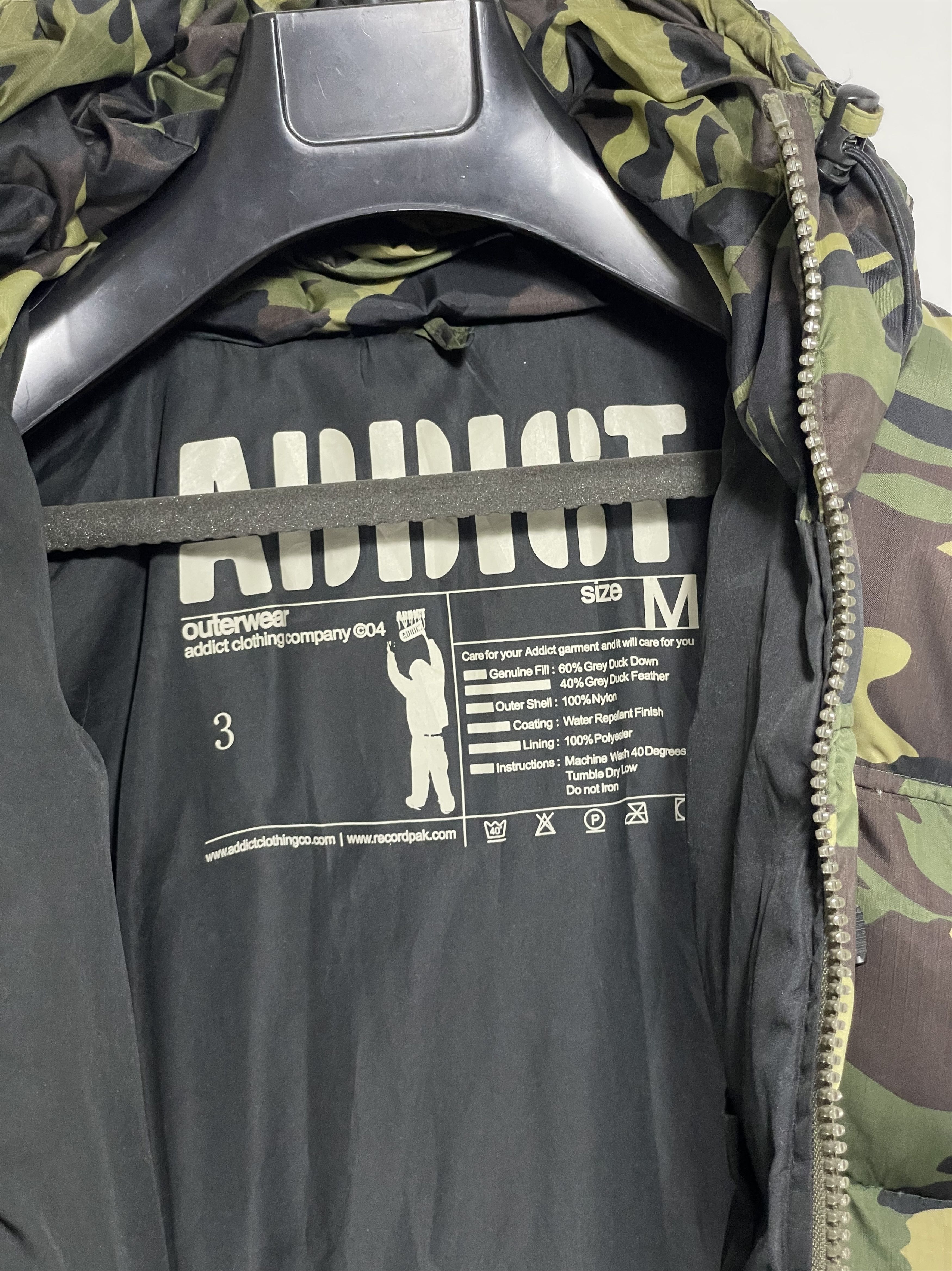 ADDICT addict camo heavy down jacket Size US XL / EU 56 / 4 - 10 Thumbnail