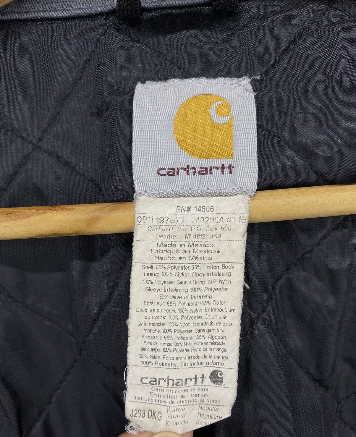 Carhartt Vintage 90s Carhartt Coach Jacket Size US L / EU 52-54 / 3 - 7 Thumbnail