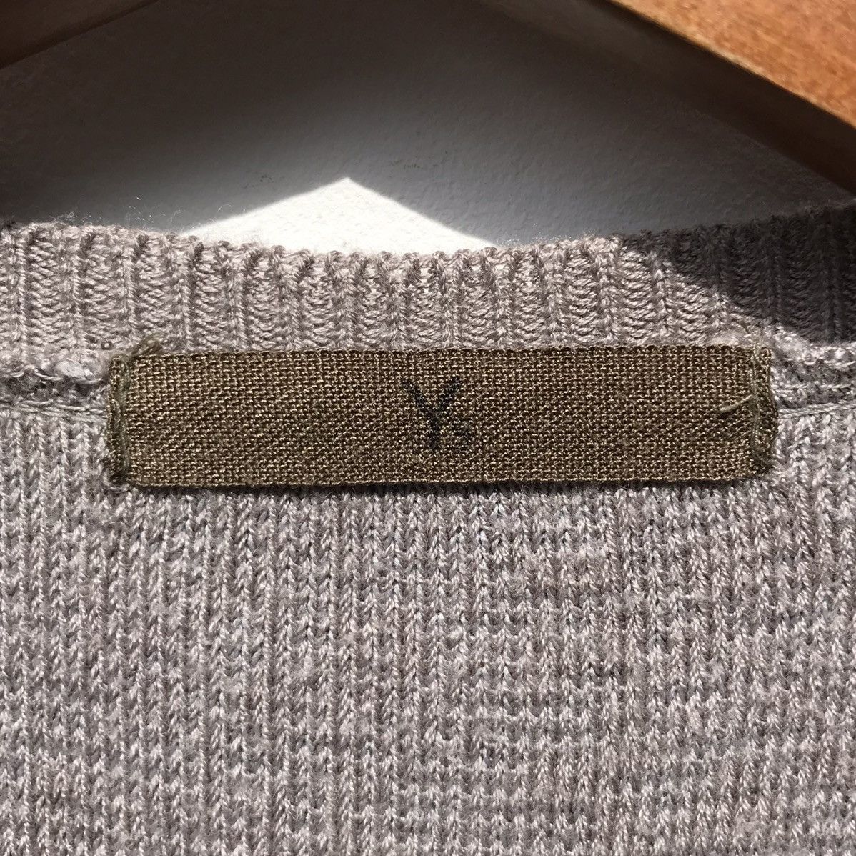 Yohji Yamamoto Y'S Yohji Yamamoto V-Neck Sweatshirt Vest Japan Designer Size US S / EU 44-46 / 1 - 12 Thumbnail