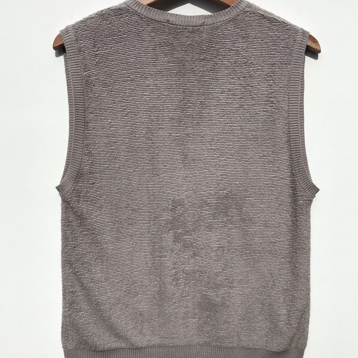 Yohji Yamamoto Y'S Yohji Yamamoto V-Neck Sweatshirt Vest Japan Designer Size US S / EU 44-46 / 1 - 9 Thumbnail