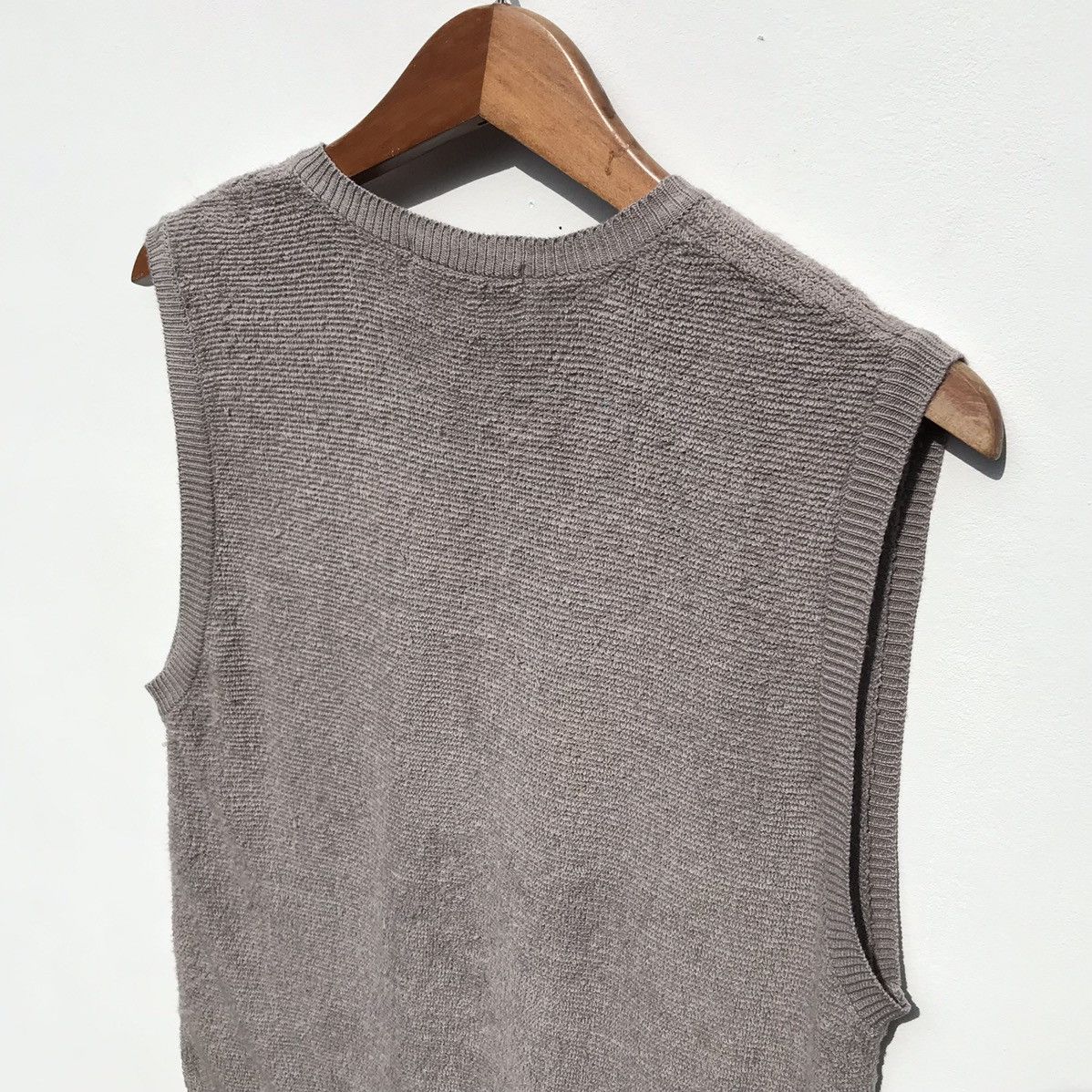 Yohji Yamamoto Y'S Yohji Yamamoto V-Neck Sweatshirt Vest Japan Designer Size US S / EU 44-46 / 1 - 8 Thumbnail