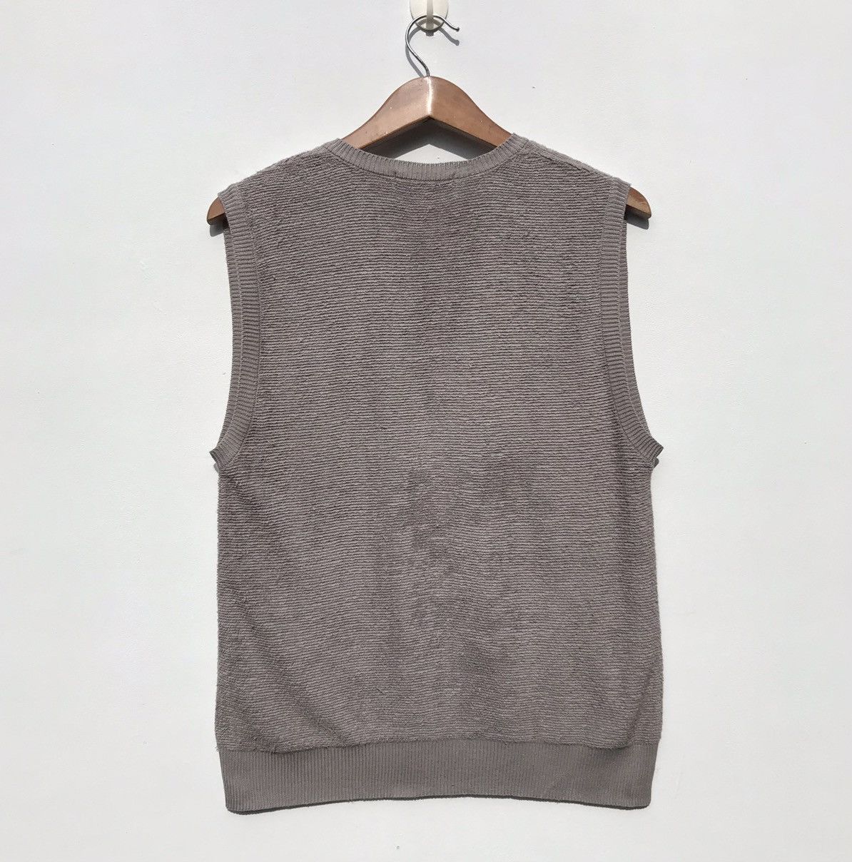 Yohji Yamamoto Y'S Yohji Yamamoto V-Neck Sweatshirt Vest Japan Designer Size US S / EU 44-46 / 1 - 2 Thumbnail