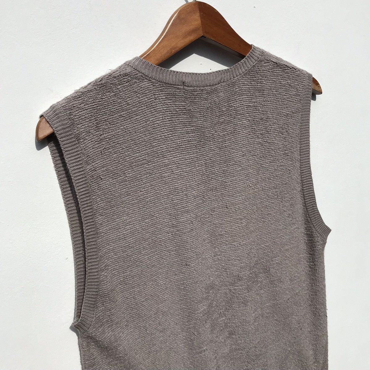 Yohji Yamamoto Y'S Yohji Yamamoto V-Neck Sweatshirt Vest Japan Designer Size US S / EU 44-46 / 1 - 7 Thumbnail