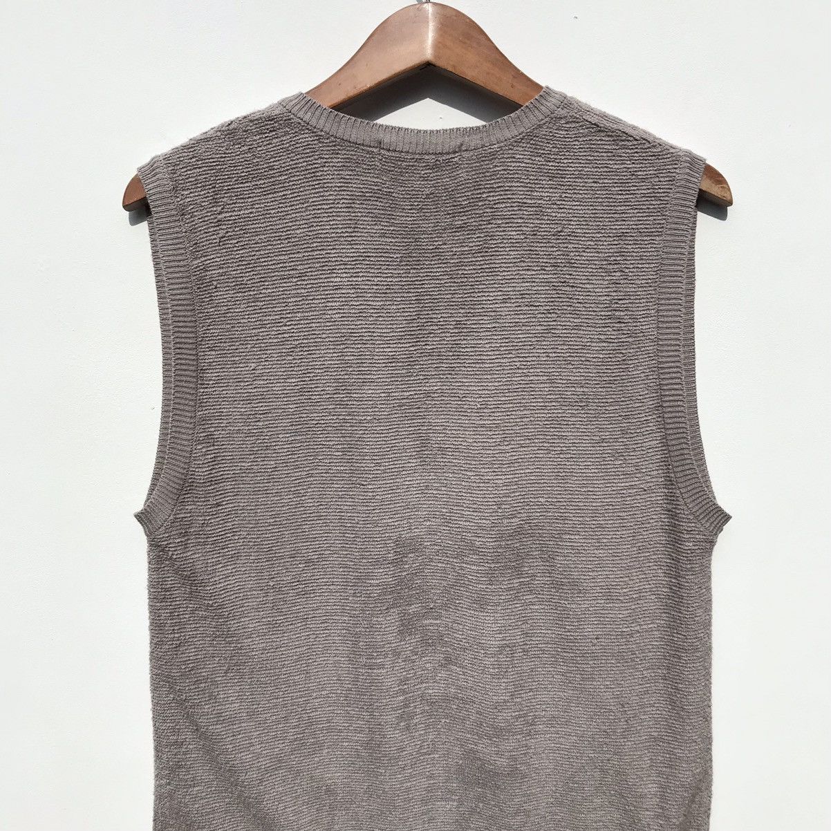Yohji Yamamoto Y'S Yohji Yamamoto V-Neck Sweatshirt Vest Japan Designer Size US S / EU 44-46 / 1 - 10 Thumbnail