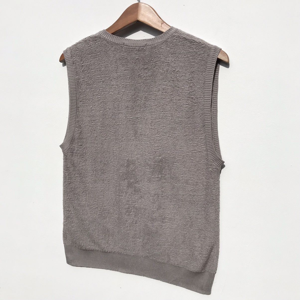 Yohji Yamamoto Y'S Yohji Yamamoto V-Neck Sweatshirt Vest Japan Designer Size US S / EU 44-46 / 1 - 4 Thumbnail