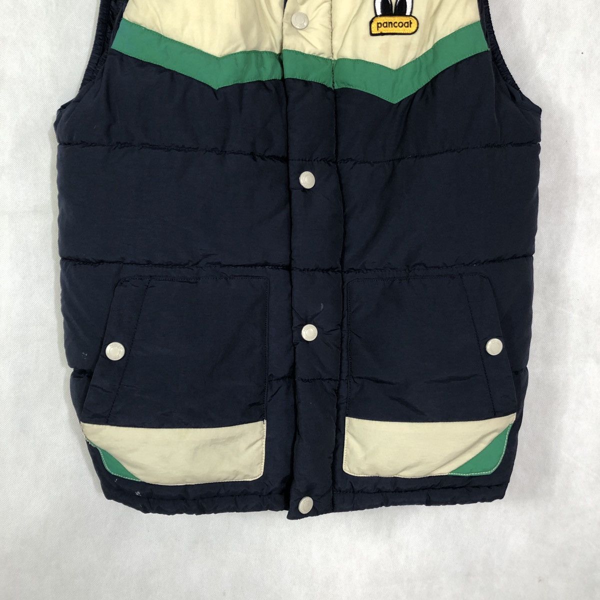 Pancoat Vintage Pancoat Stripe Puffer Vest Size US M / EU 48-50 / 2 - 5 Thumbnail