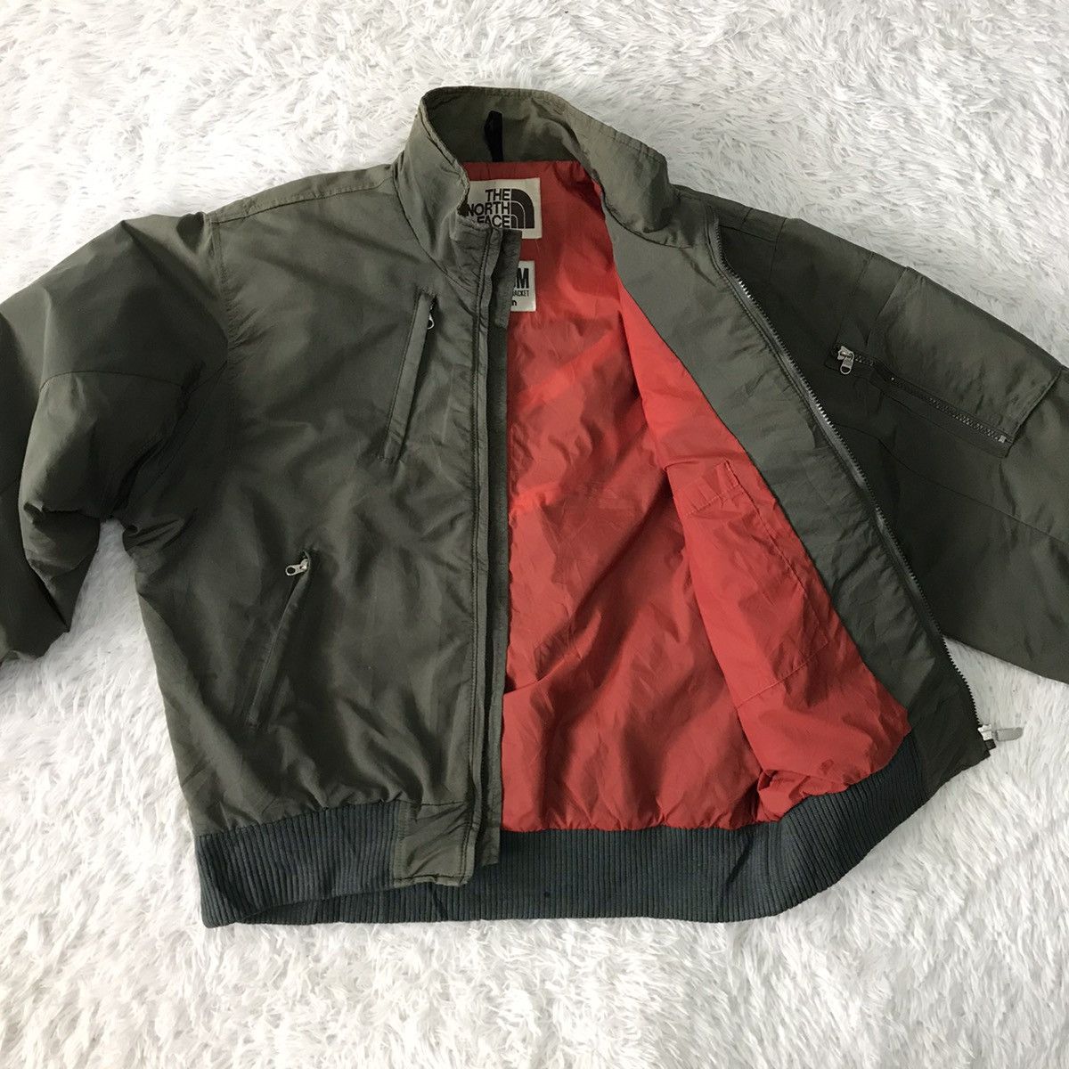 The North Face 💥Steals💥Rare Vtg 90s TNF Aircom Goldwin Bomber Jacket Size US L / EU 52-54 / 3 - 14 Thumbnail
