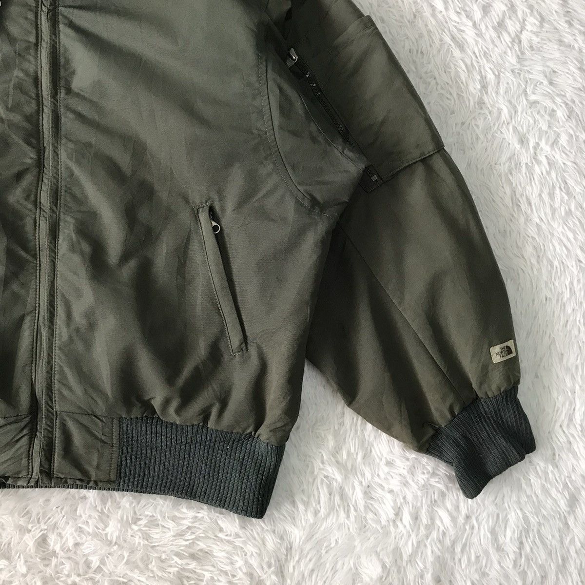 The North Face 💥Steals💥Rare Vtg 90s TNF Aircom Goldwin Bomber Jacket Size US L / EU 52-54 / 3 - 4 Thumbnail