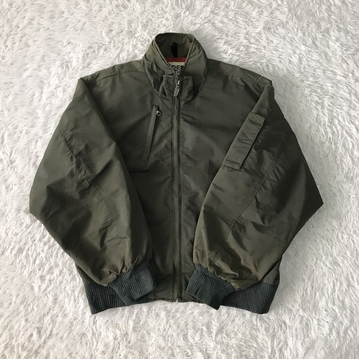 The North Face 💥Steals💥Rare Vtg 90s TNF Aircom Goldwin Bomber Jacket Size US L / EU 52-54 / 3 - 24 Thumbnail