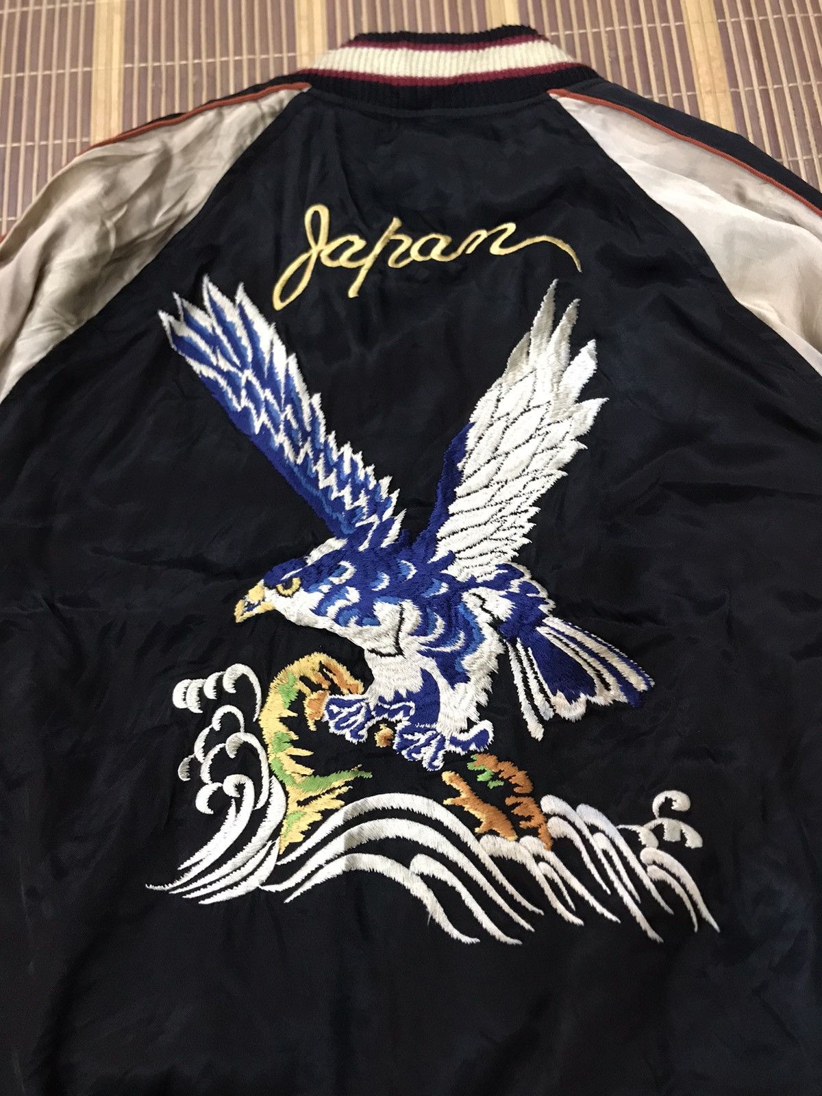 Japanese Brand VINTAGE SUKAJAN JACKET EMBROIDED LOGO Size US L / EU 52-54 / 3 - 3 Thumbnail
