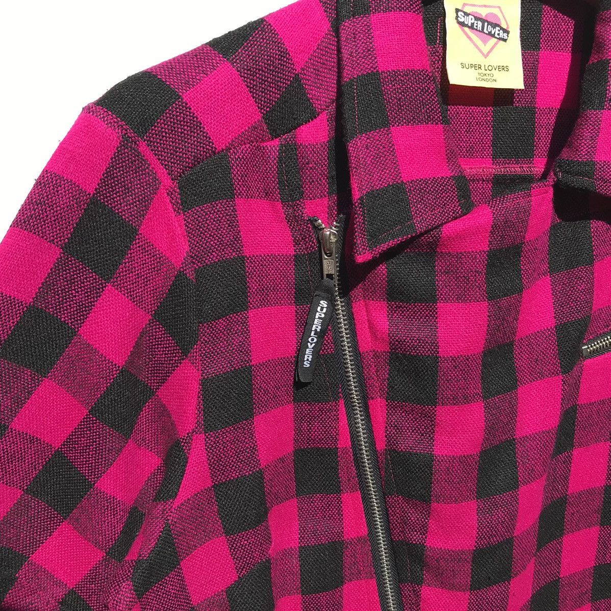 Japanese Brand × Vintage Super Lovers Tokyo London Punk Shirt Super Lovers Japanese Size M / US 6-8 / IT 42-44 - 8 Thumbnail