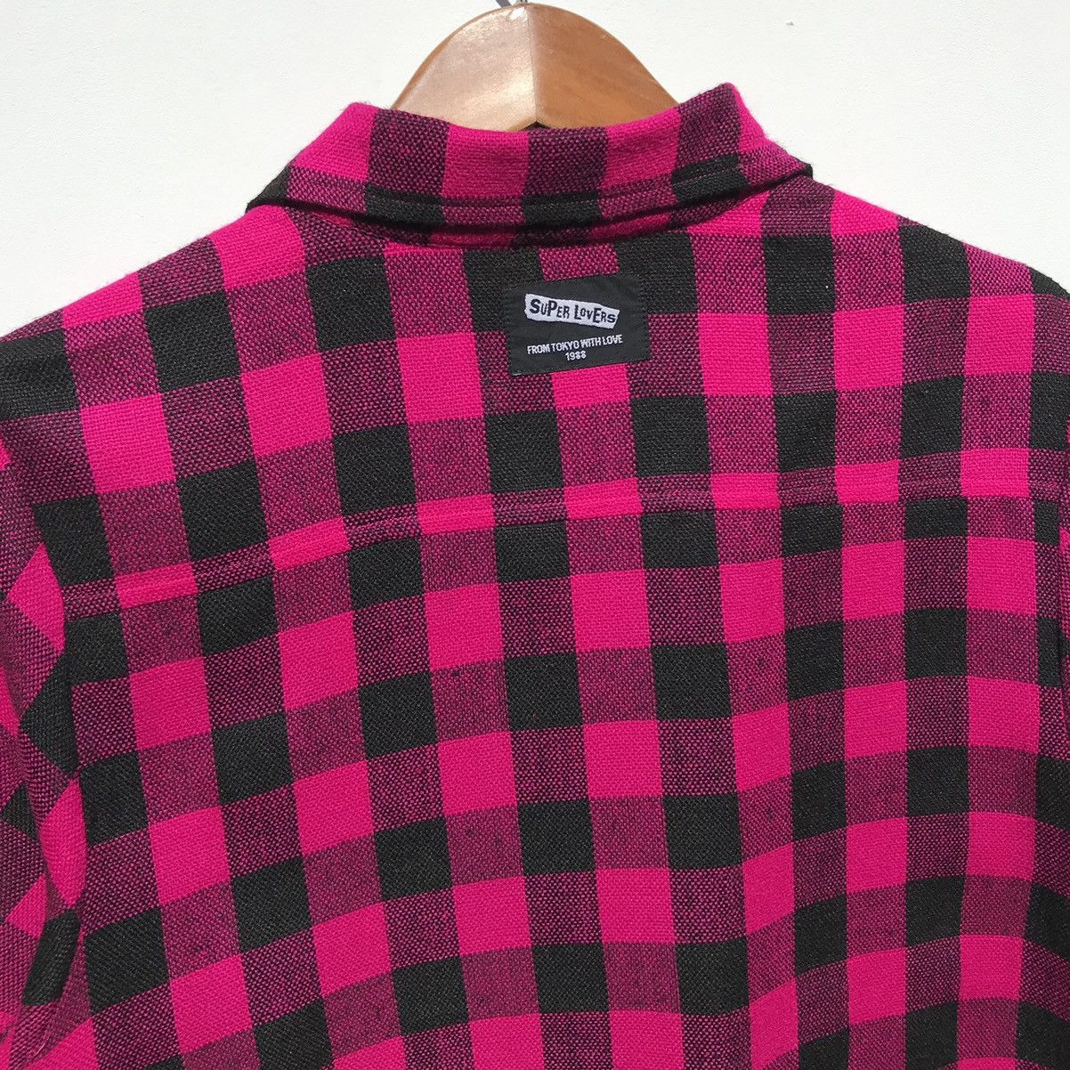 Japanese Brand × Vintage Super Lovers Tokyo London Punk Shirt Super Lovers Japanese Size M / US 6-8 / IT 42-44 - 7 Thumbnail